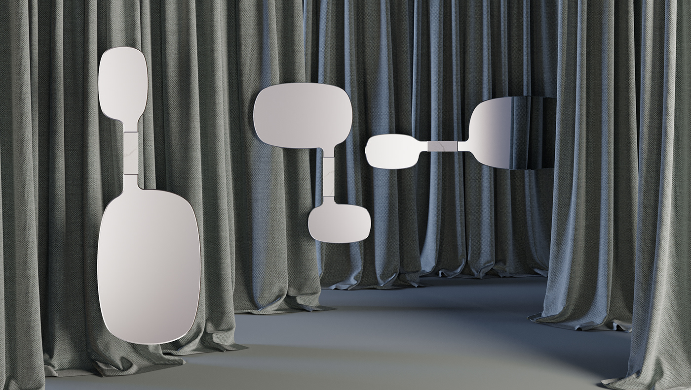 mirror，product design，furniture design ，Furniture home，