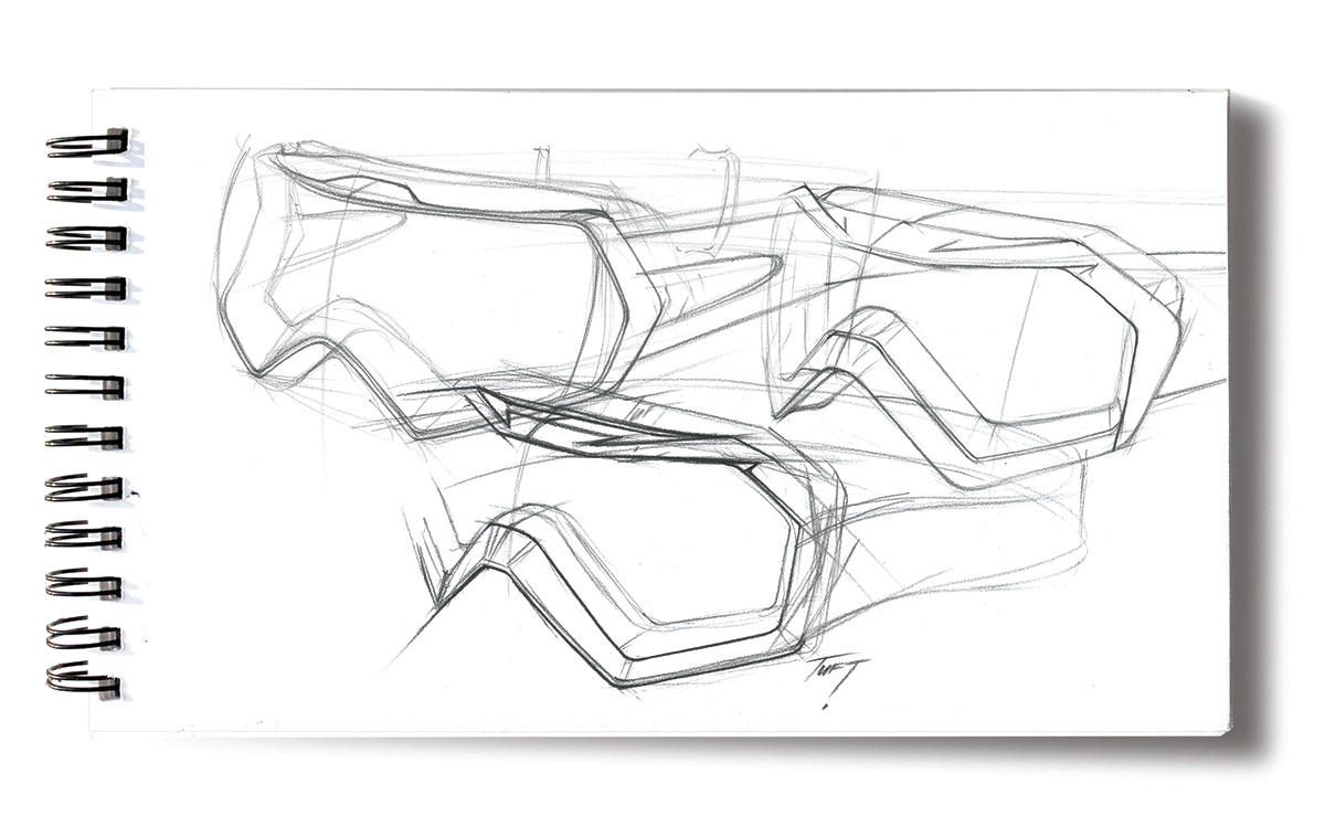 Hand drawn，ps，marker pen，