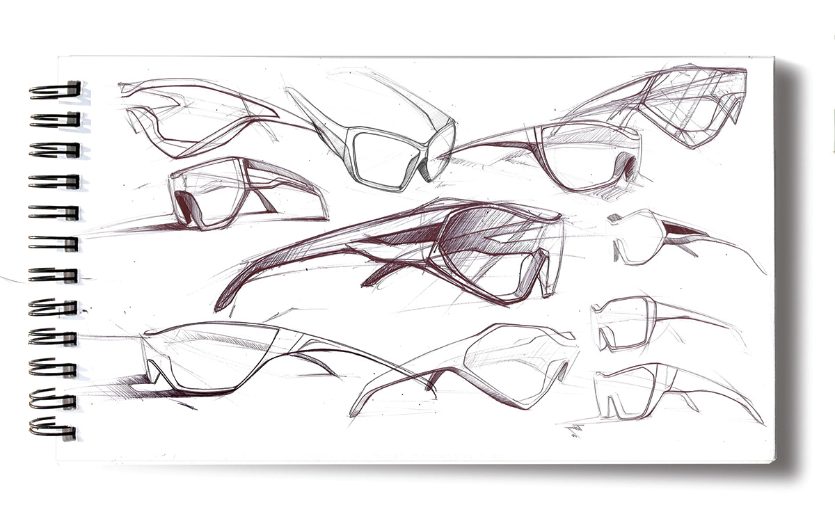 Hand drawn，ps，marker pen，