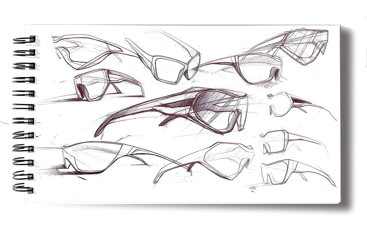 Hand drawn，ps，marker pen，