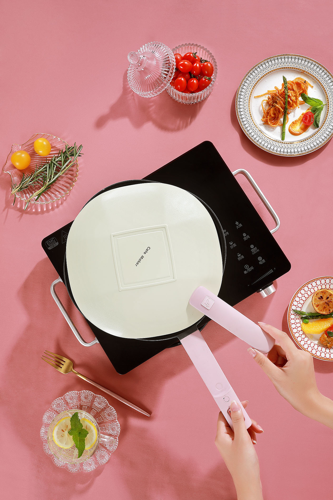 product design，industrial design，Appearance design，Cooker design，Kitchen good，Morgan Design，2023IF Award-winning works，