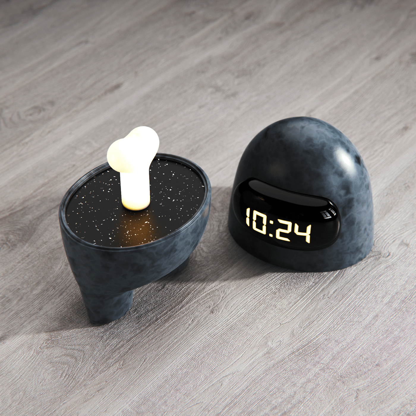 Clock，lamp，product design，office，Clock design，
