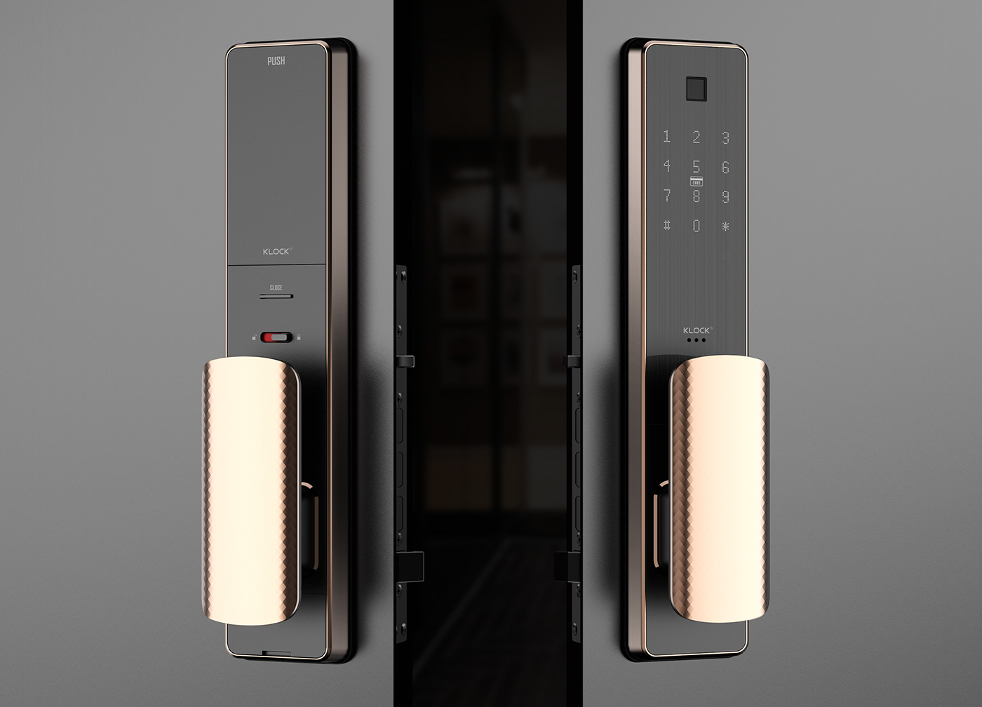 Door lock，Intelligent door lock，Simplicity，