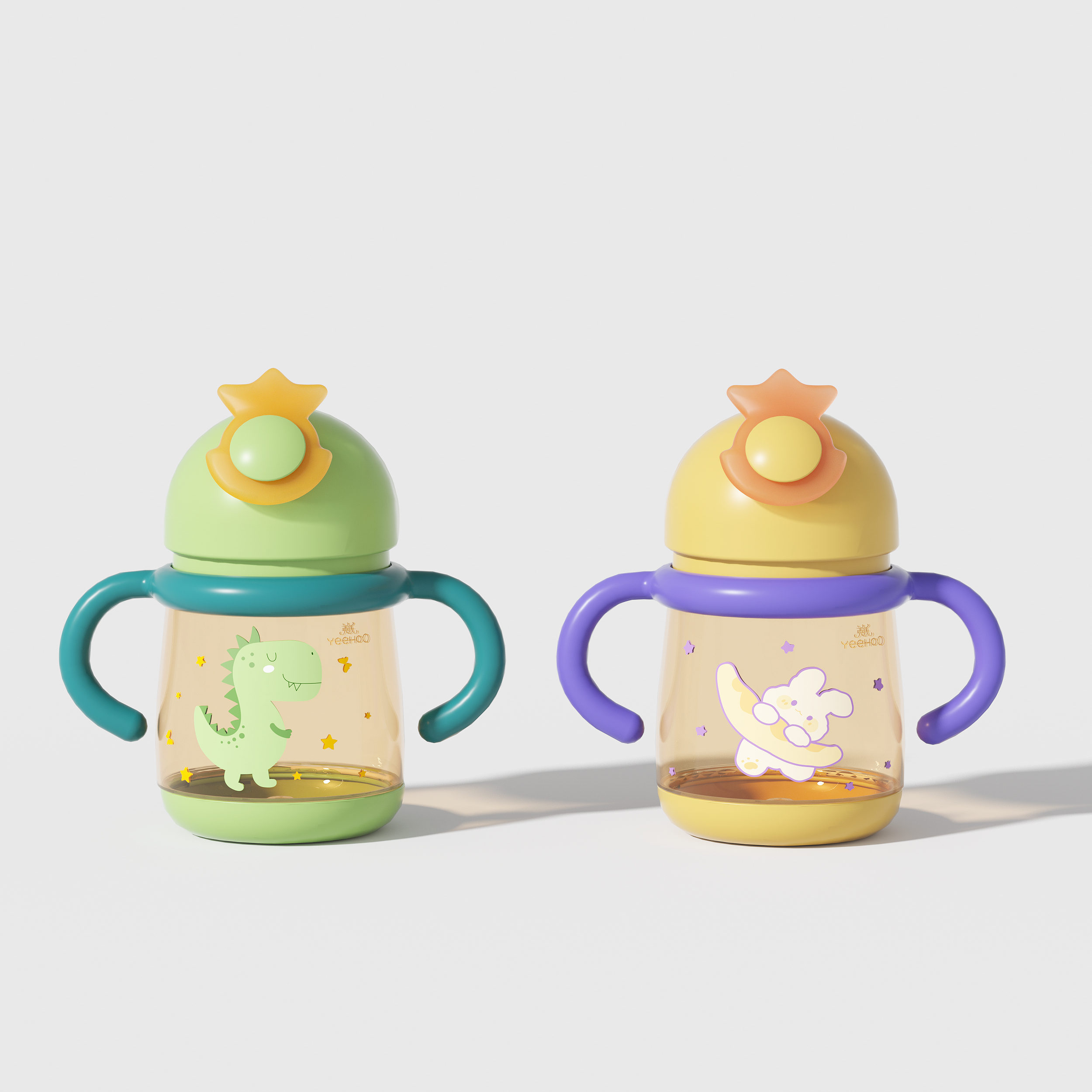 Water cup，children，Cartoon，