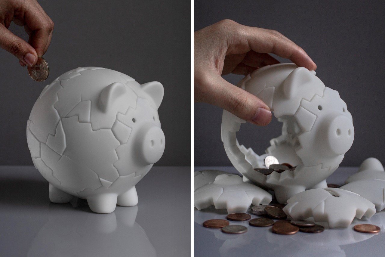 Piggy bank，Penny，product design，originality，