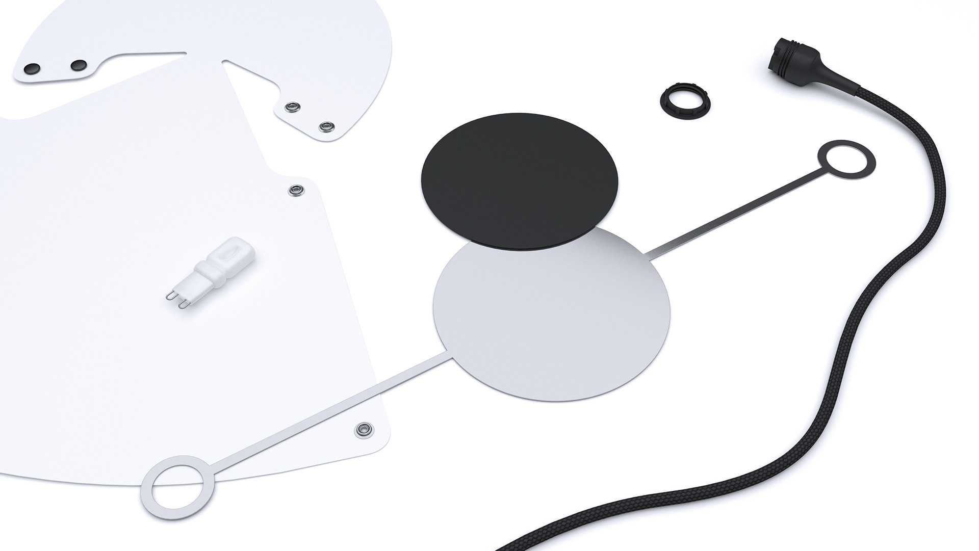 Desk lamp，Night light，lighting，Maid，