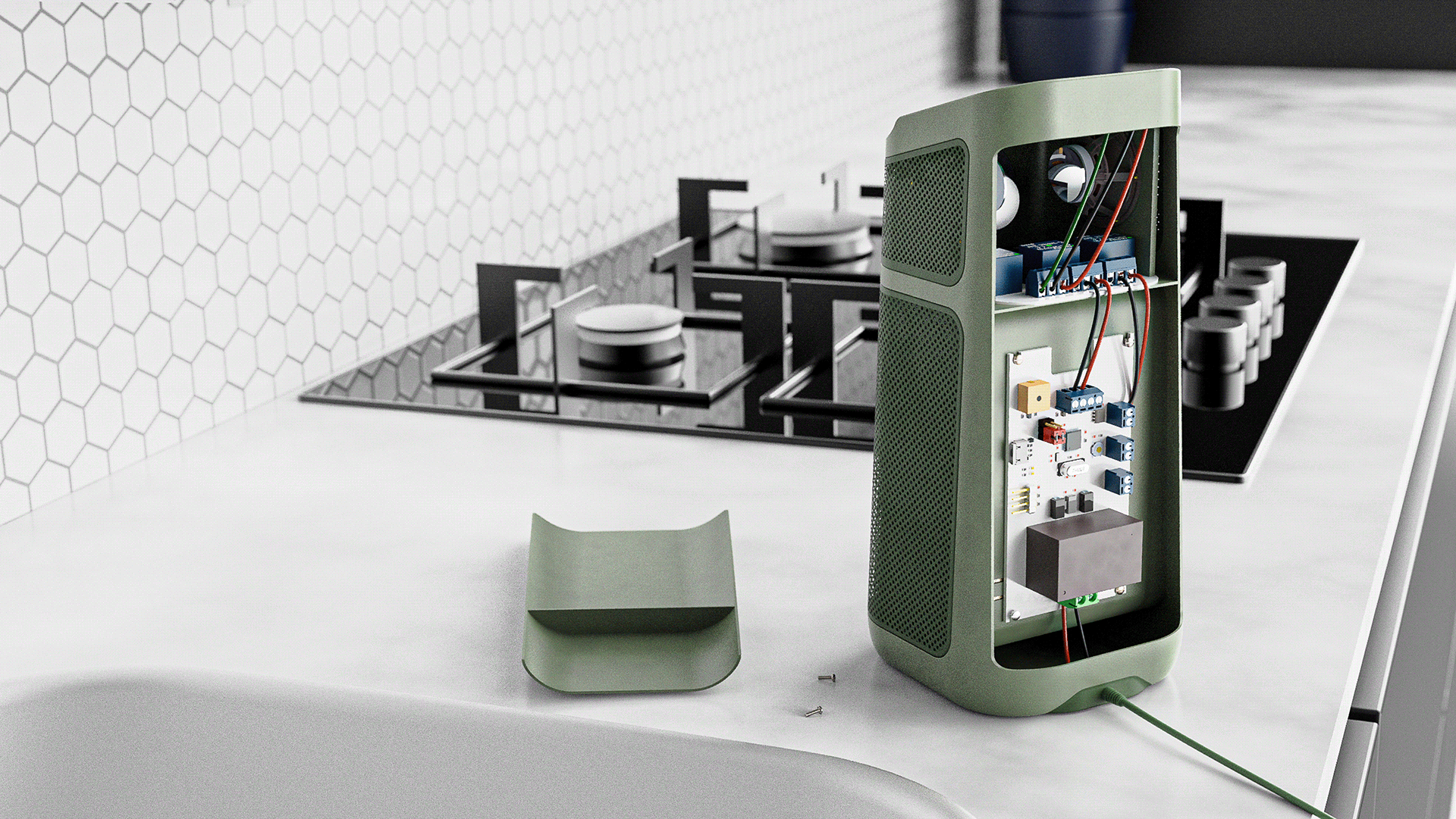 speaker，sound，kitchen，