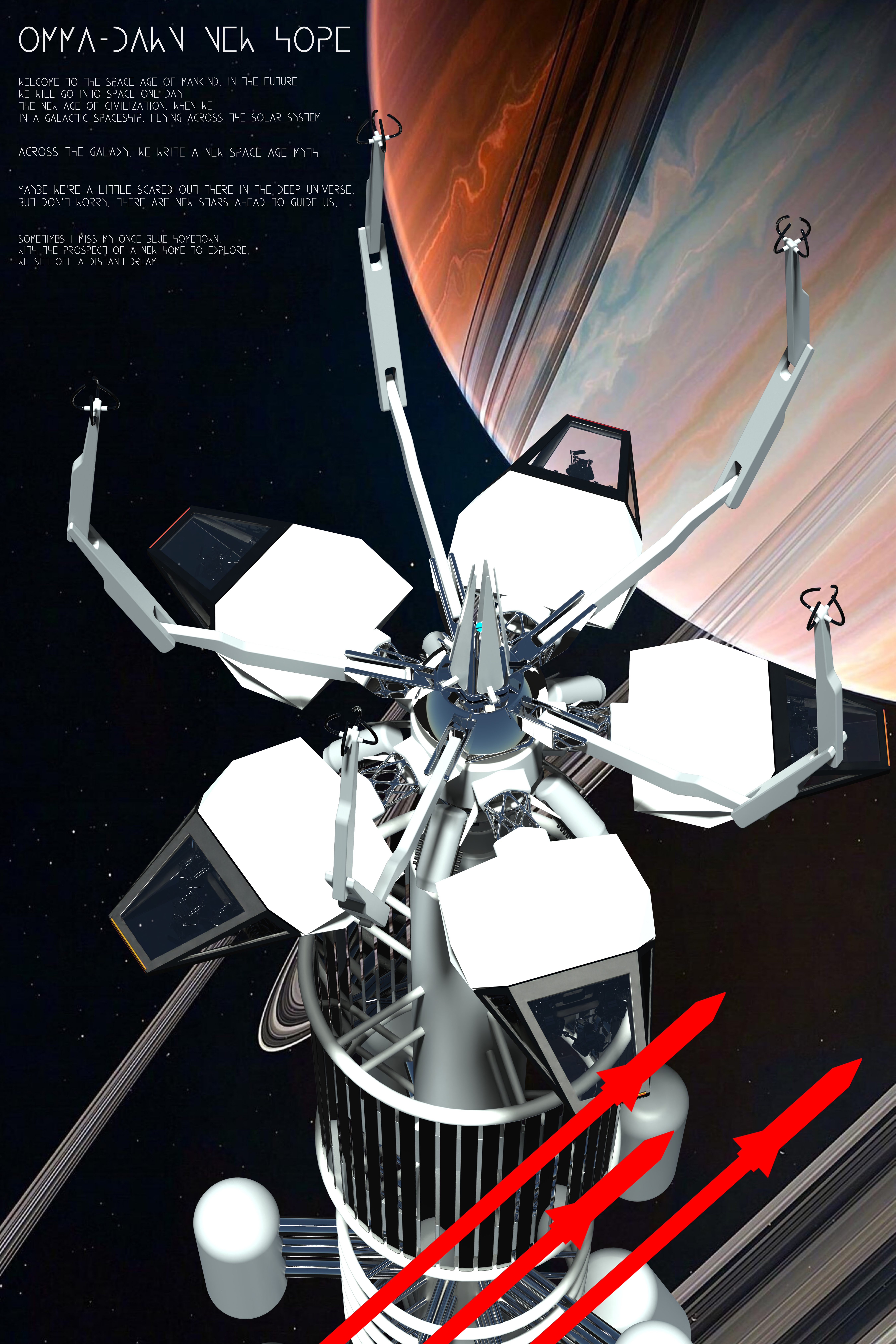 Brain hole，Improvisation，airship，science fiction，science fiction，