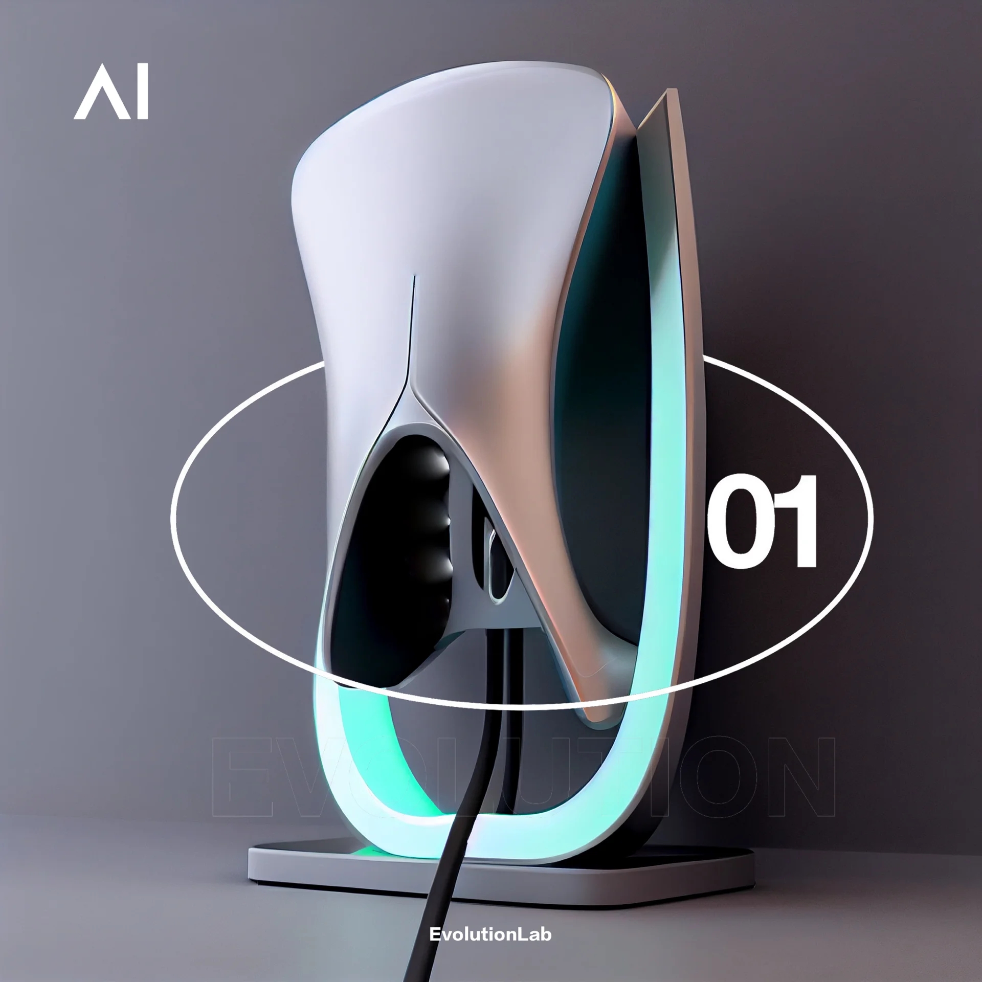ai，AI design，industrial design，Automobile design，Automobile charging pile，Charging pile，charge，Evolution laboratory，