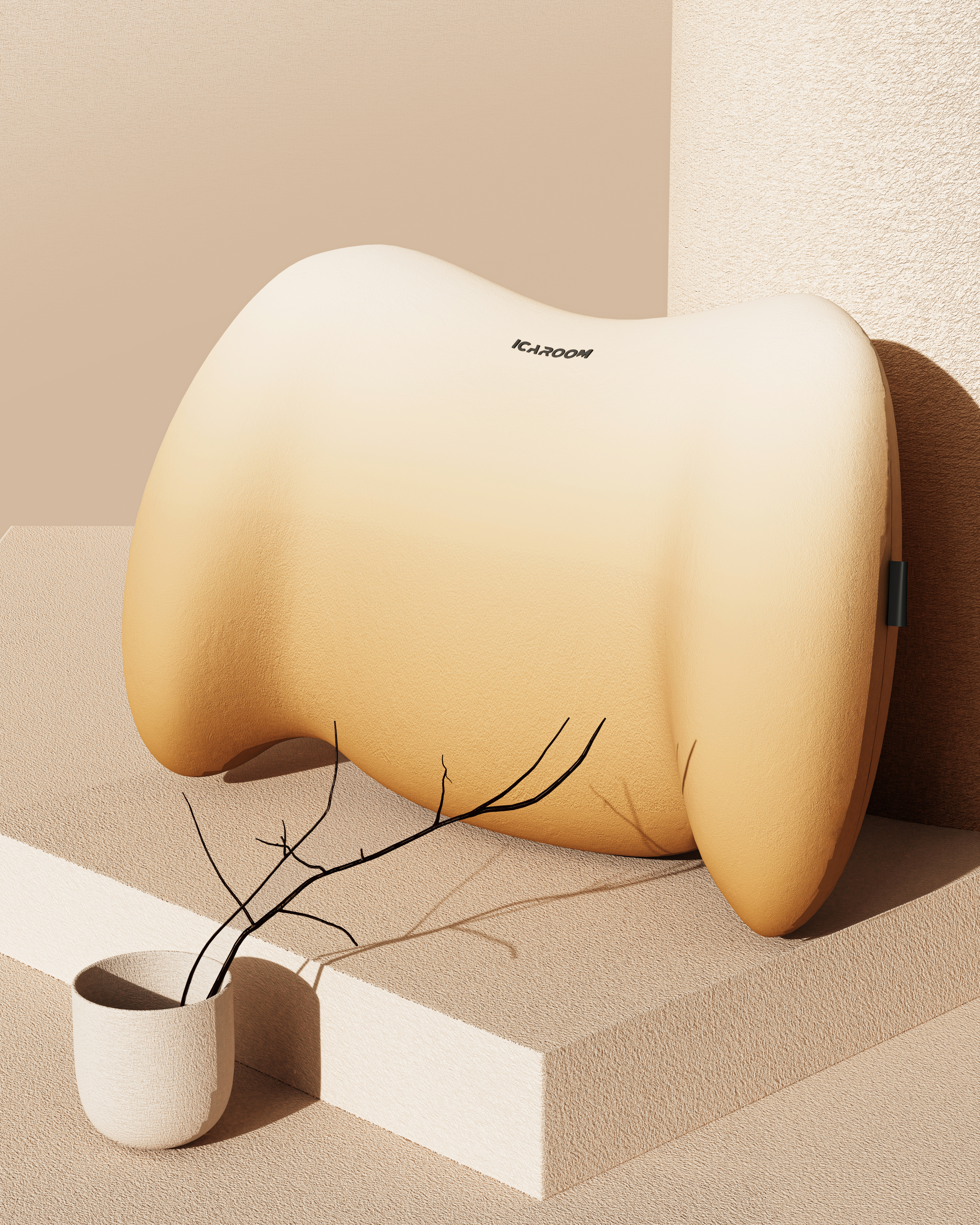 Arete，product design，Innovative design，CMF innovation，Waist protection cushion，Younger design，