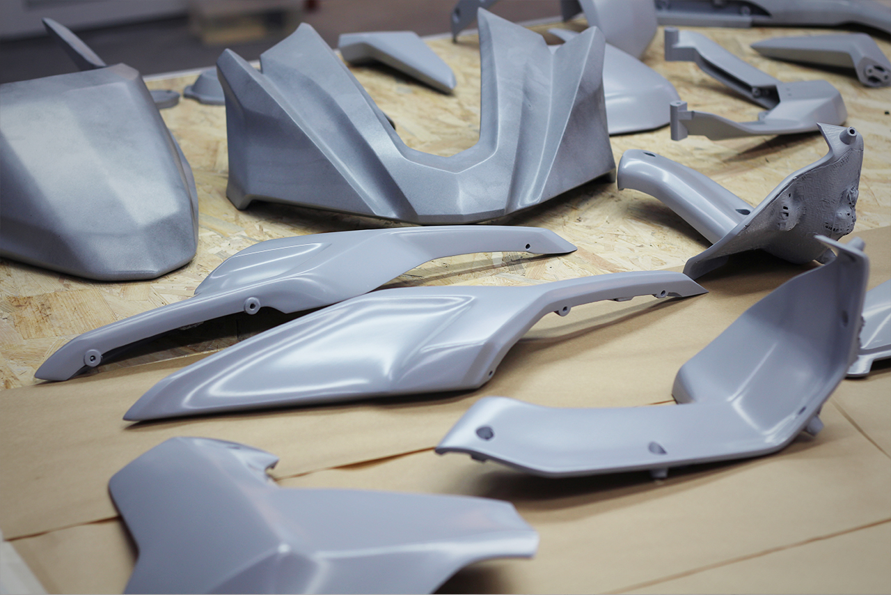 motorcycle，3D printing，Zortrax，assemble，