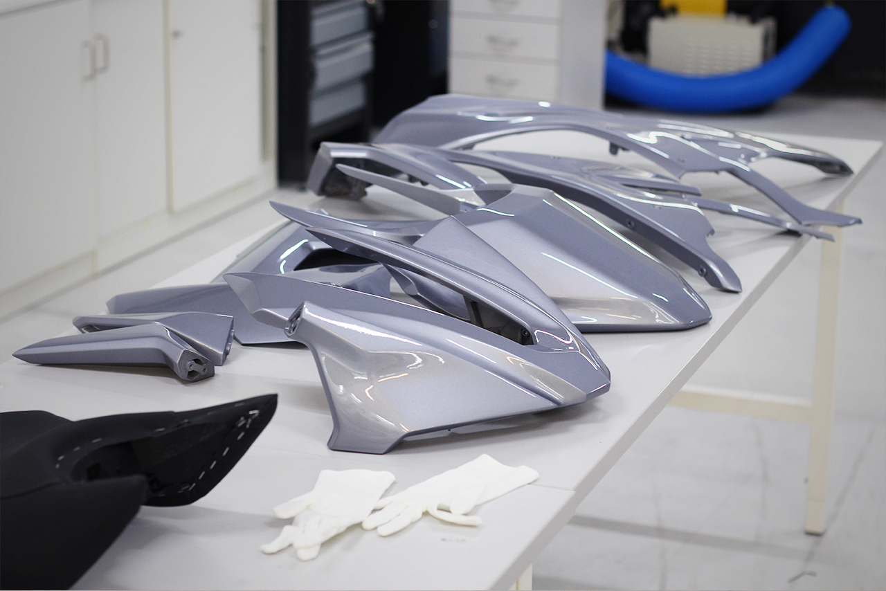 motorcycle，3D printing，Zortrax，assemble，