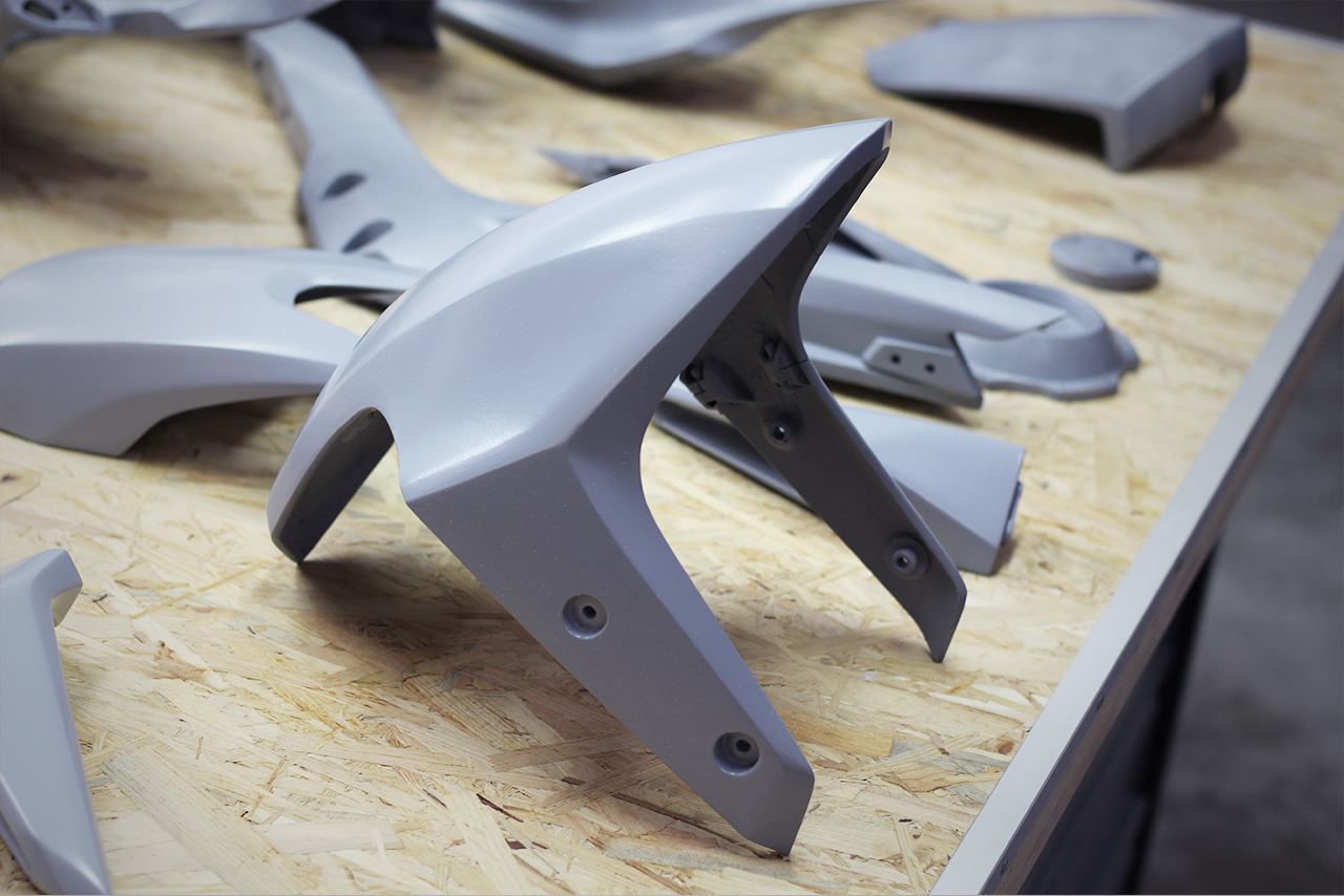 motorcycle，3D printing，Zortrax，assemble，