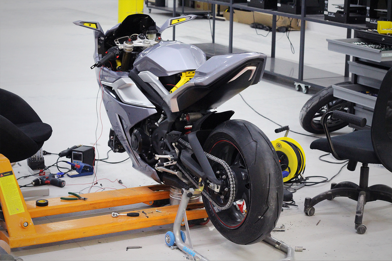 motorcycle，3D printing，Zortrax，assemble，