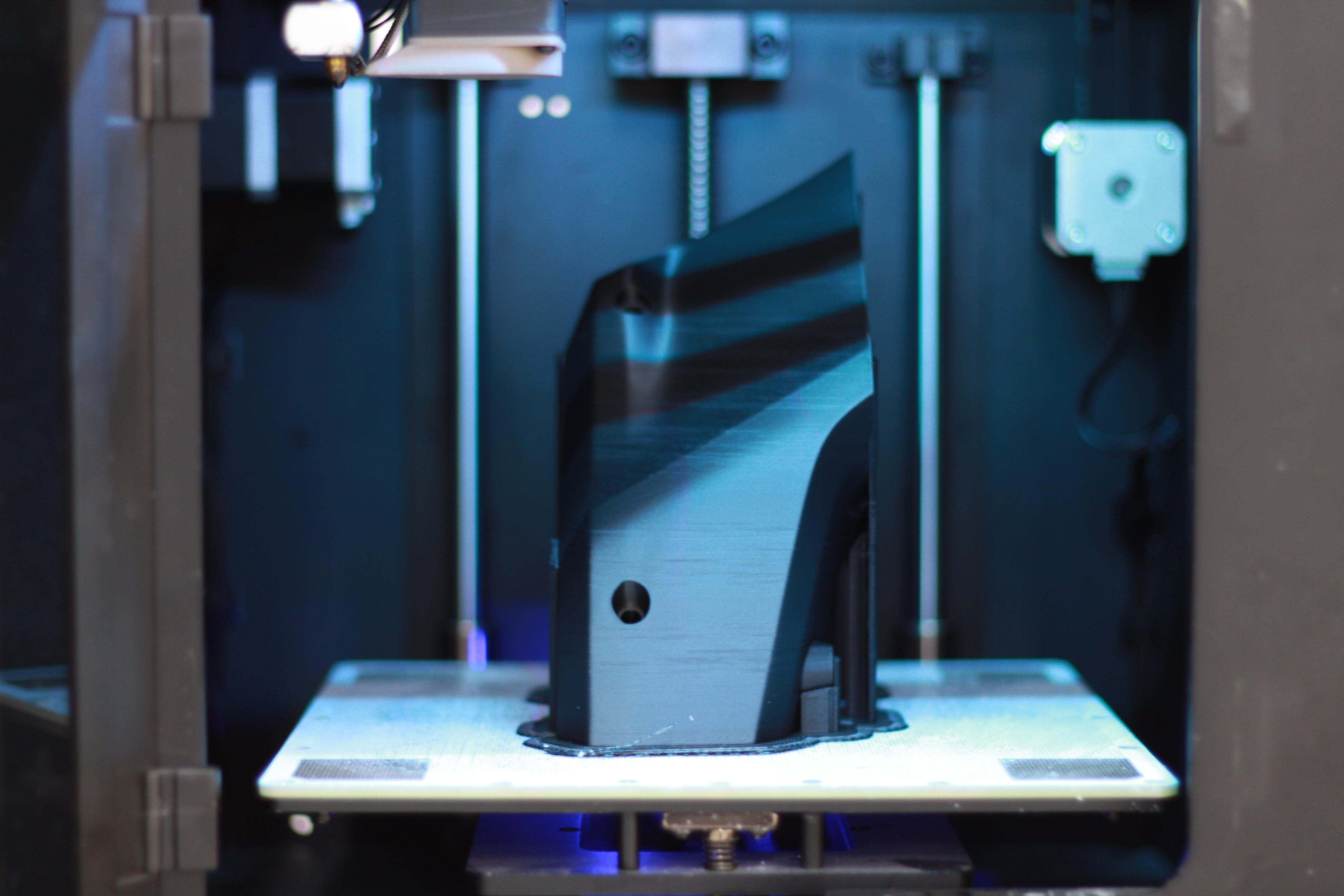 motorcycle，3D printing，Zortrax，assemble，