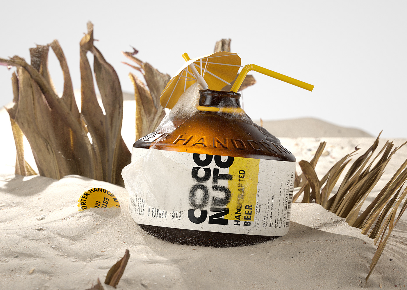 dark beer，4d，packing，