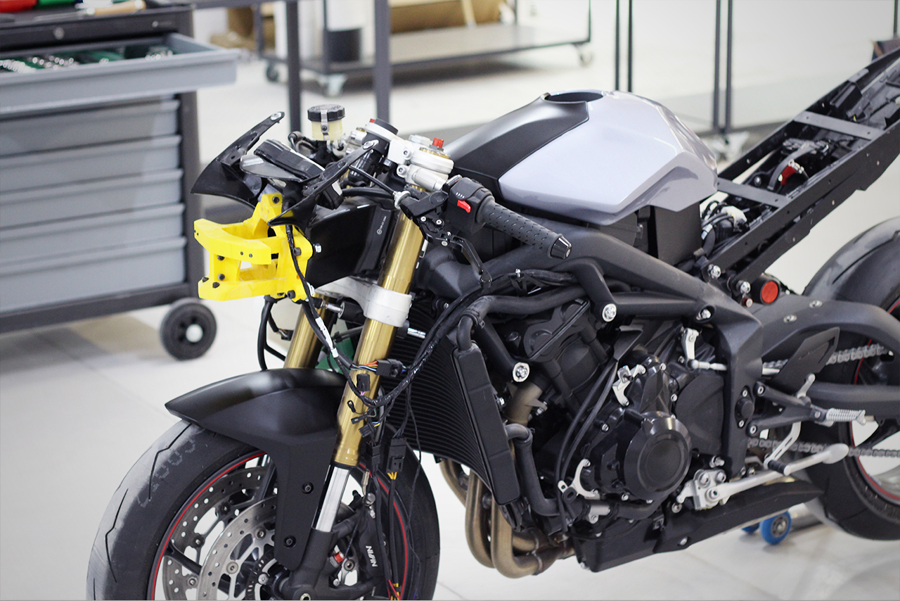 motorcycle，3D printing，Zortrax，assemble，