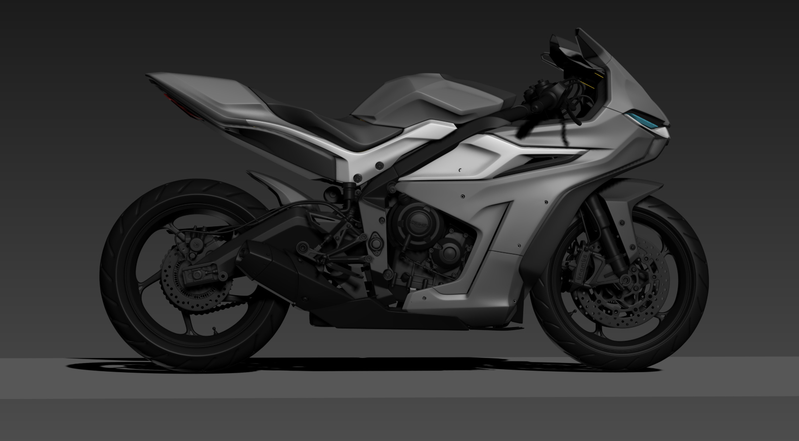 motorcycle，3D printing，Zortrax，assemble，