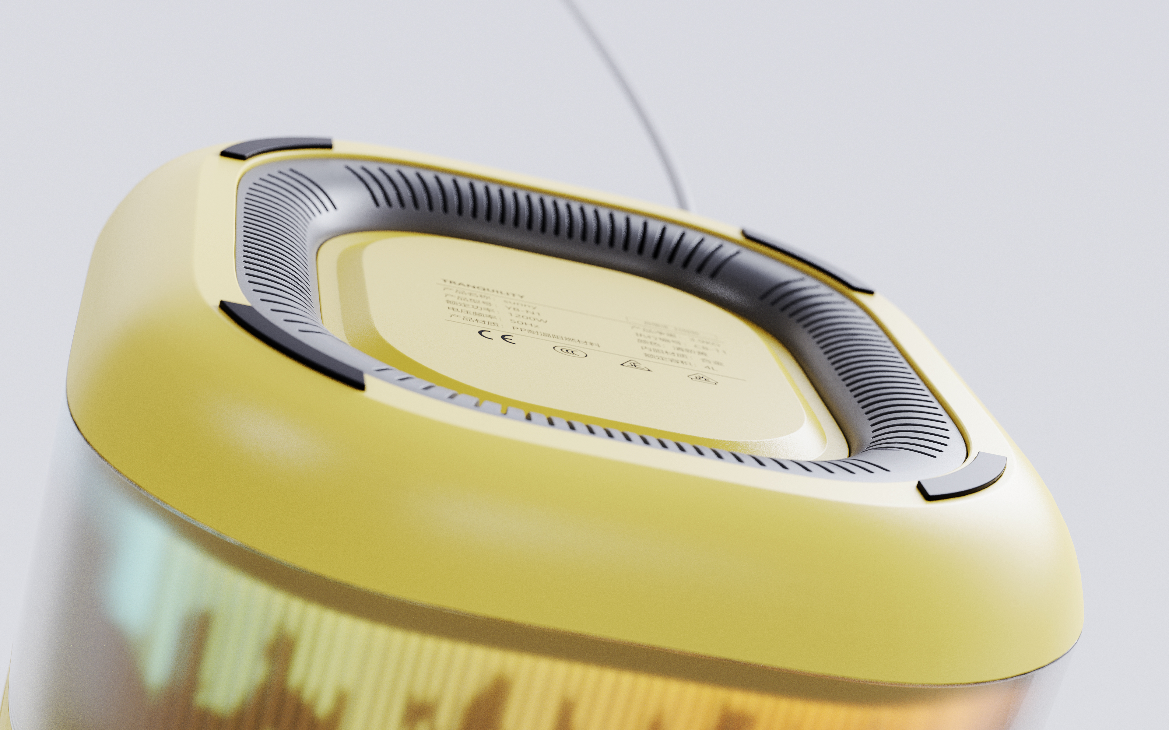 Household appliances，Air fryer，Young fashion，removable，Simple modeling，