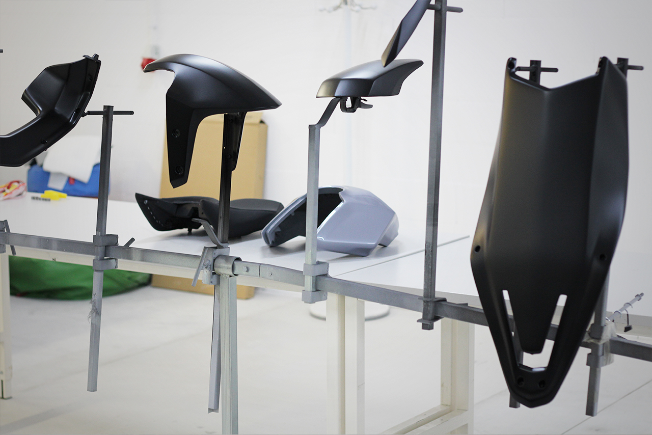 motorcycle，3D printing，Zortrax，assemble，