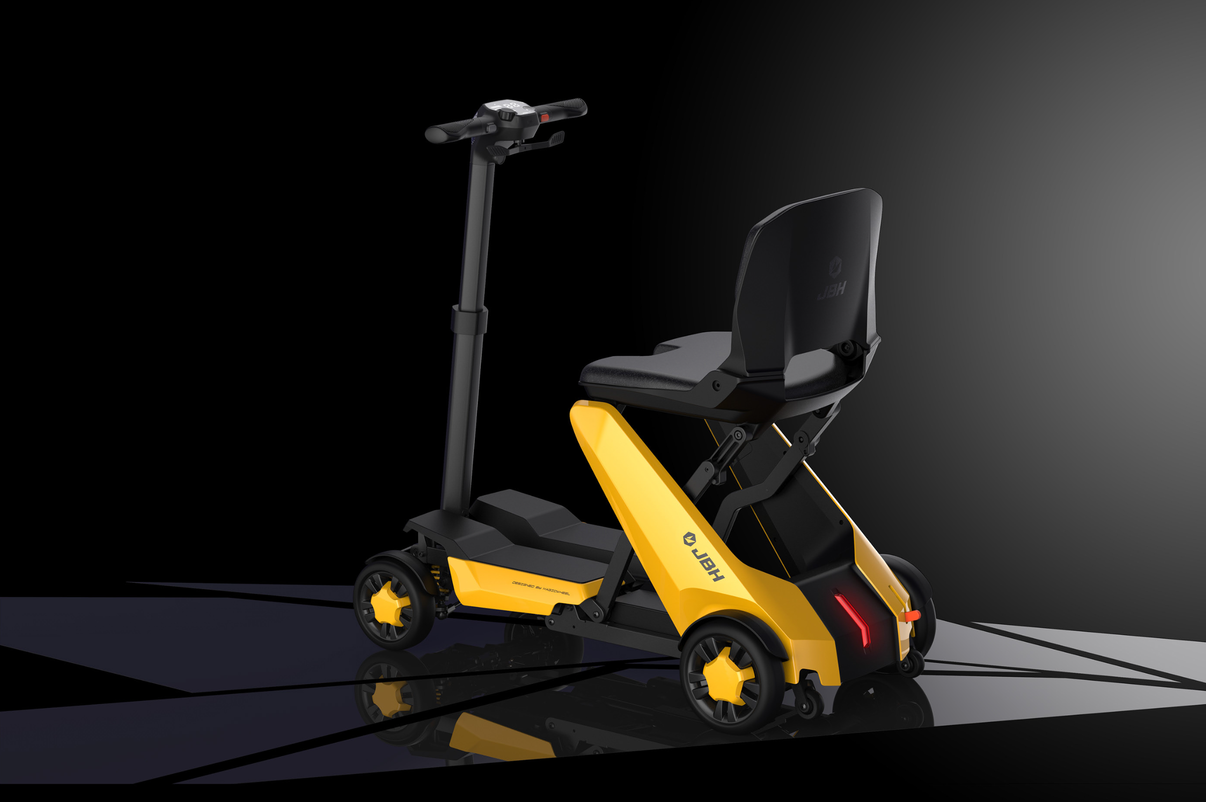 Scooter，aged，motion，fold，intelligence，