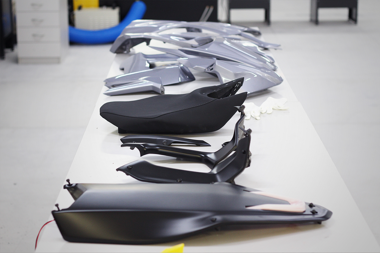 motorcycle，3D printing，Zortrax，assemble，