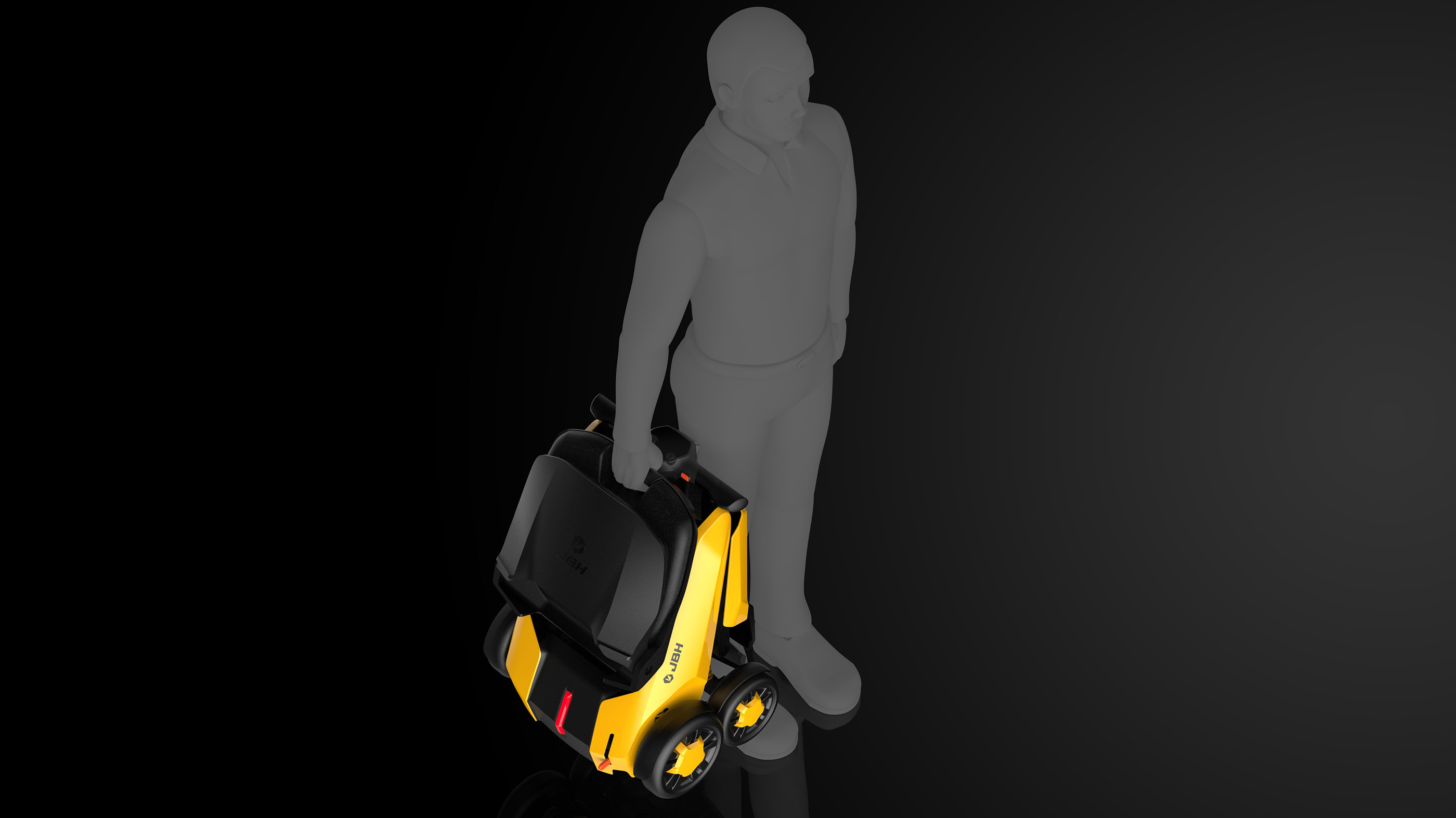 Scooter，aged，motion，fold，intelligence，