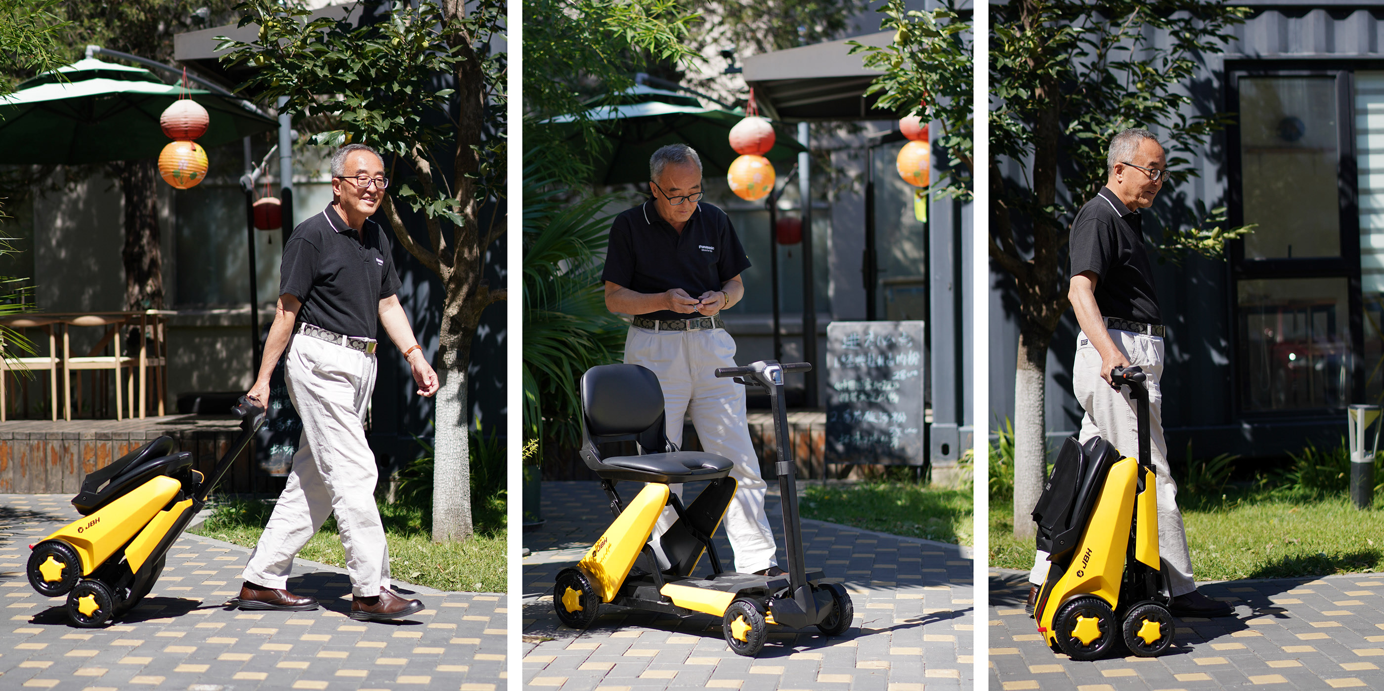 Scooter，aged，motion，fold，intelligence，