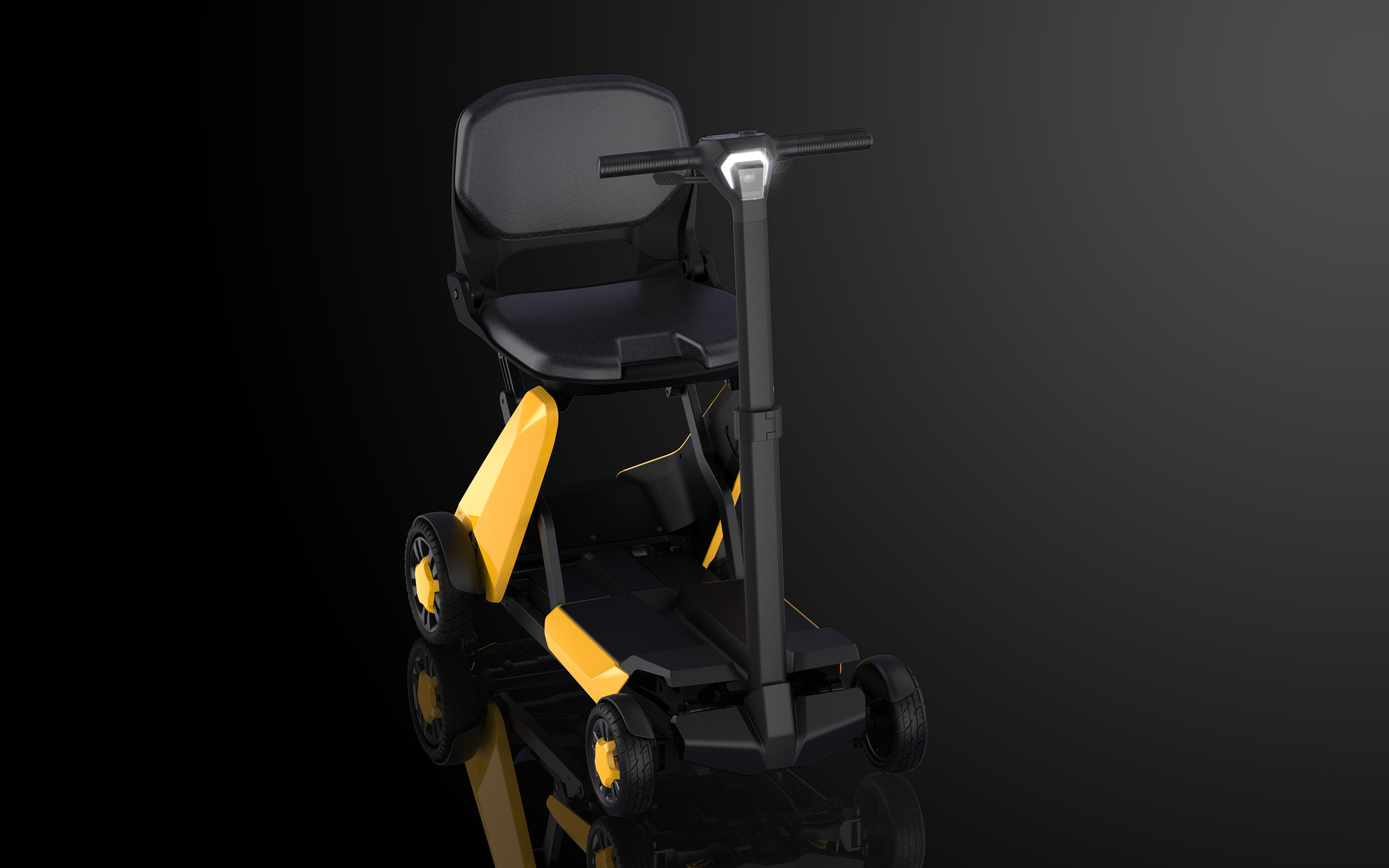 Scooter，aged，motion，fold，intelligence，