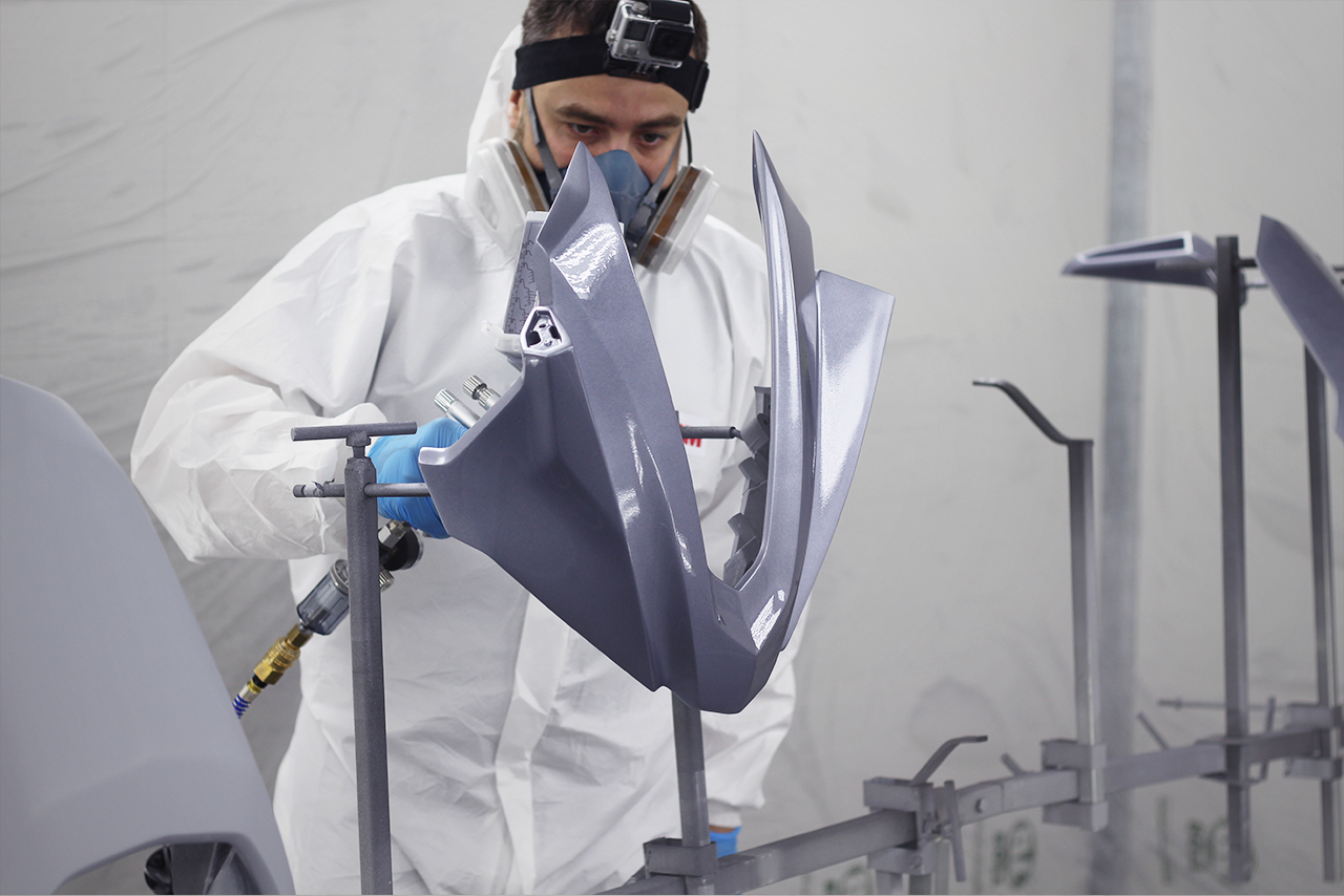 motorcycle，3D printing，Zortrax，assemble，