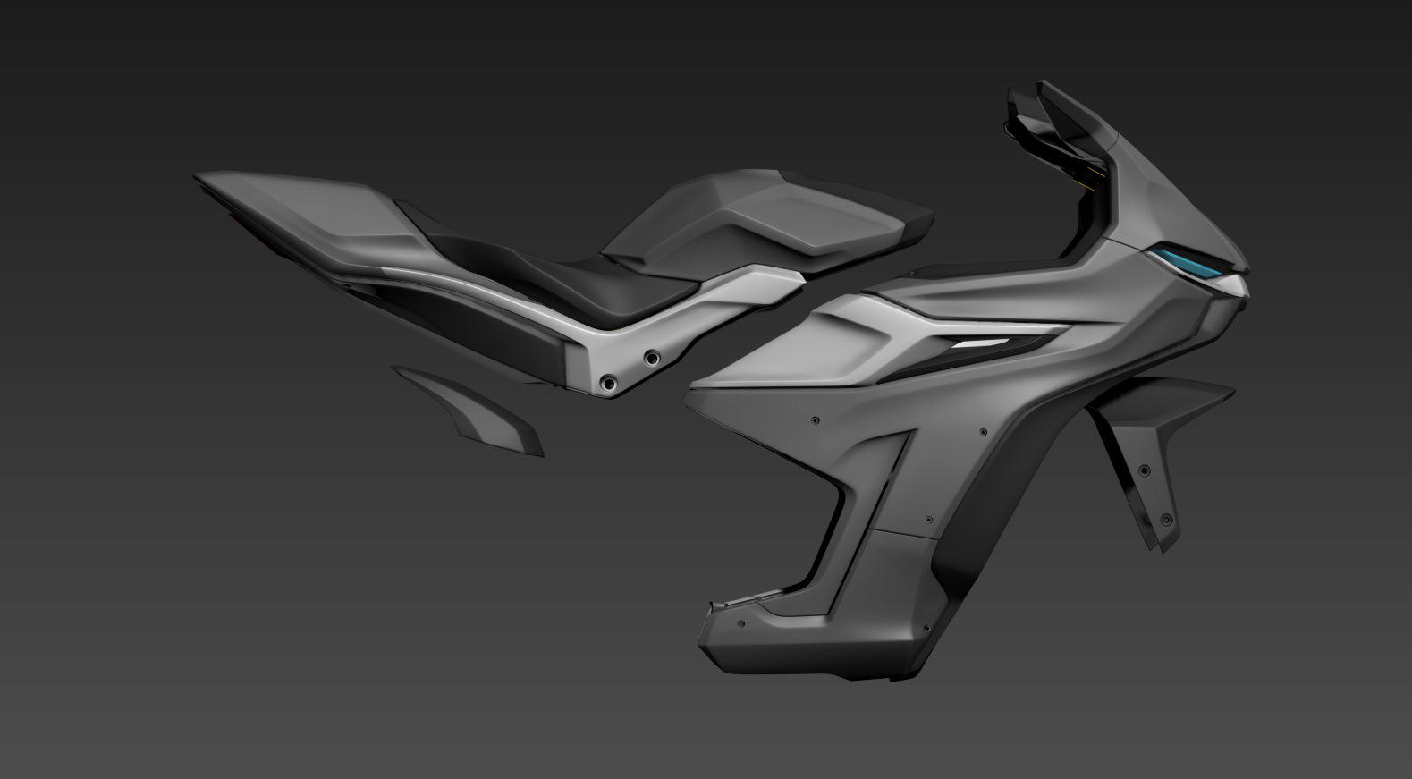 motorcycle，3D printing，Zortrax，assemble，