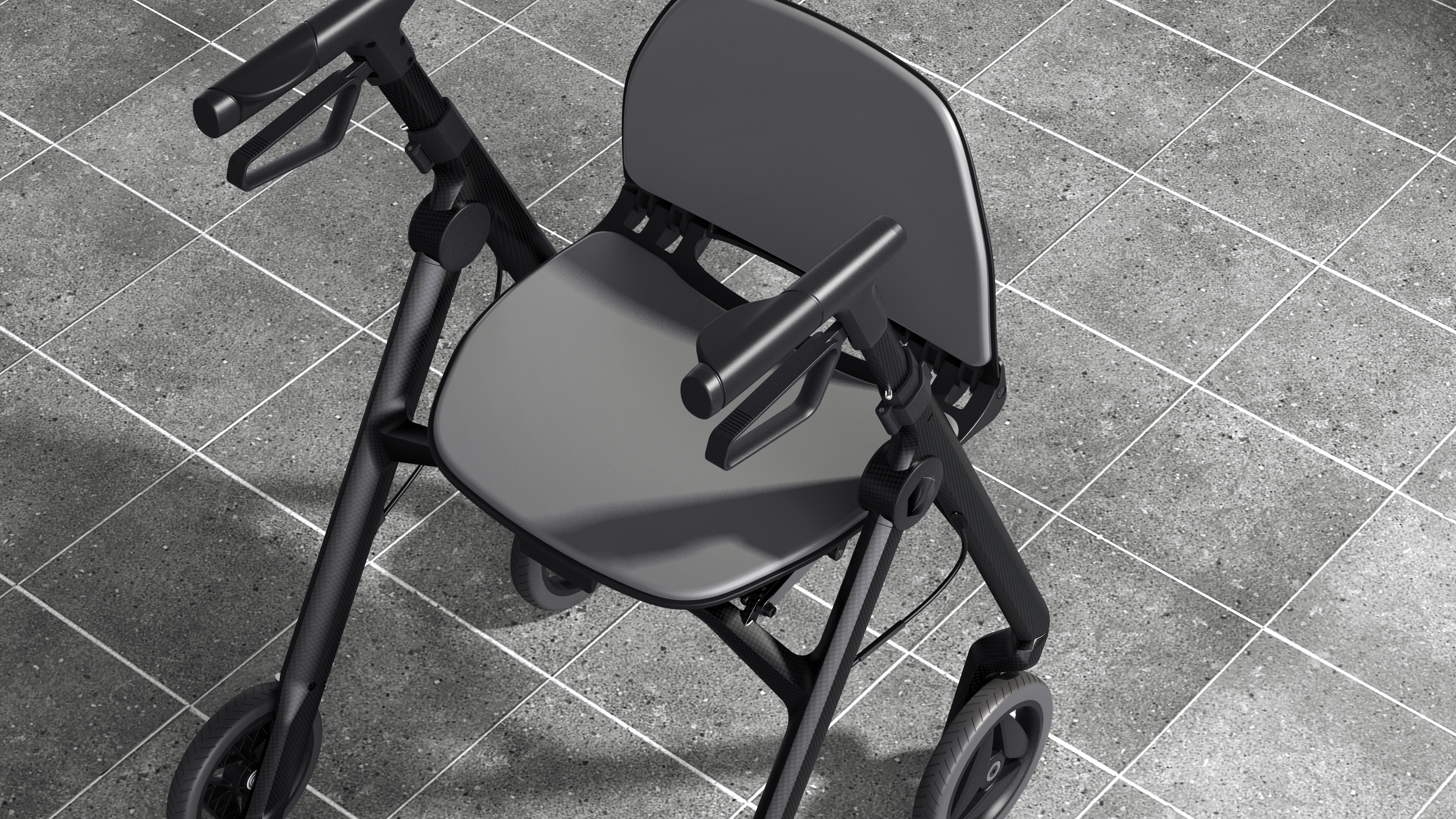 Walking aid，carbon fibre，light，