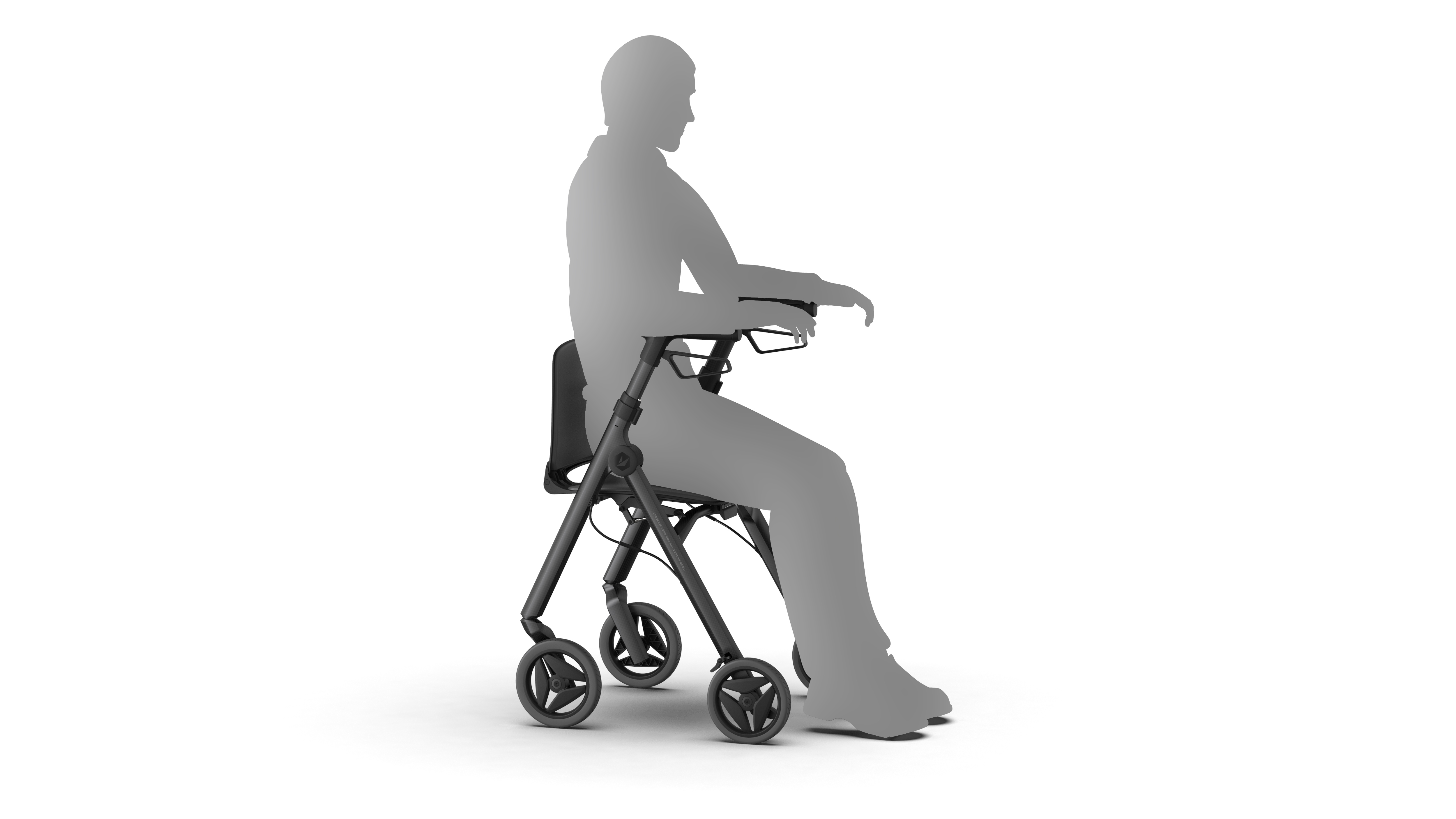 Walking aid，carbon fibre，light，