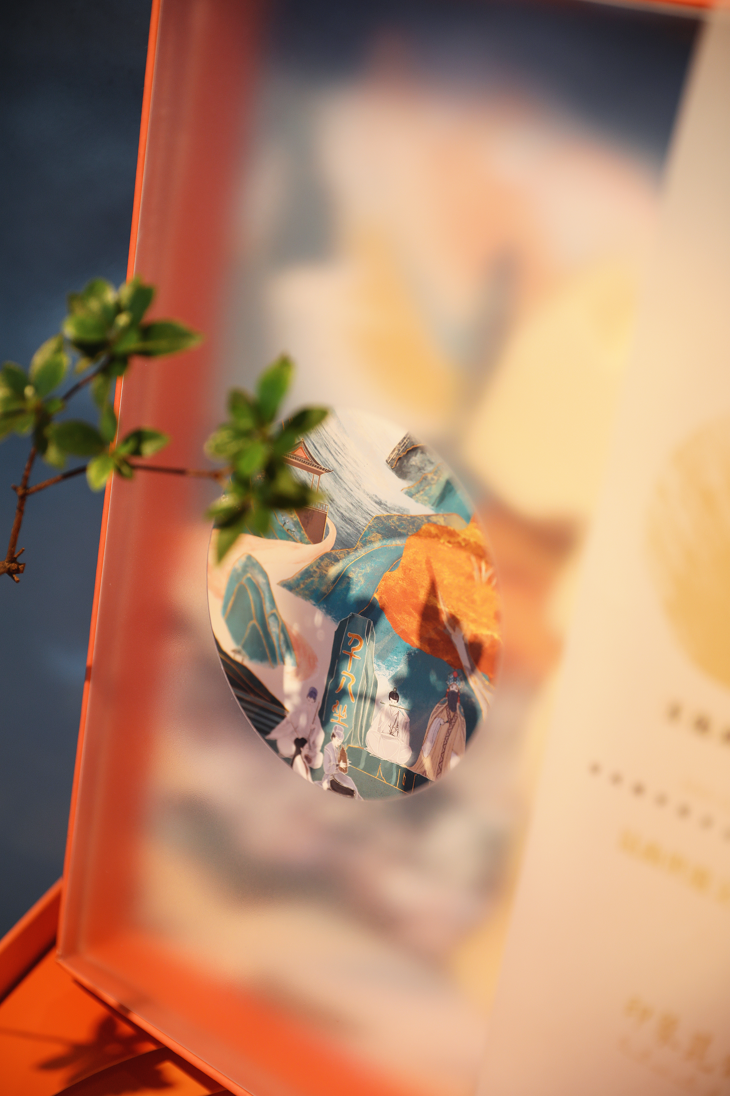 Brand design，packing design，Mid Autumn Festival gift box，Morgan Design，Cultural and creative products，traditional culture，