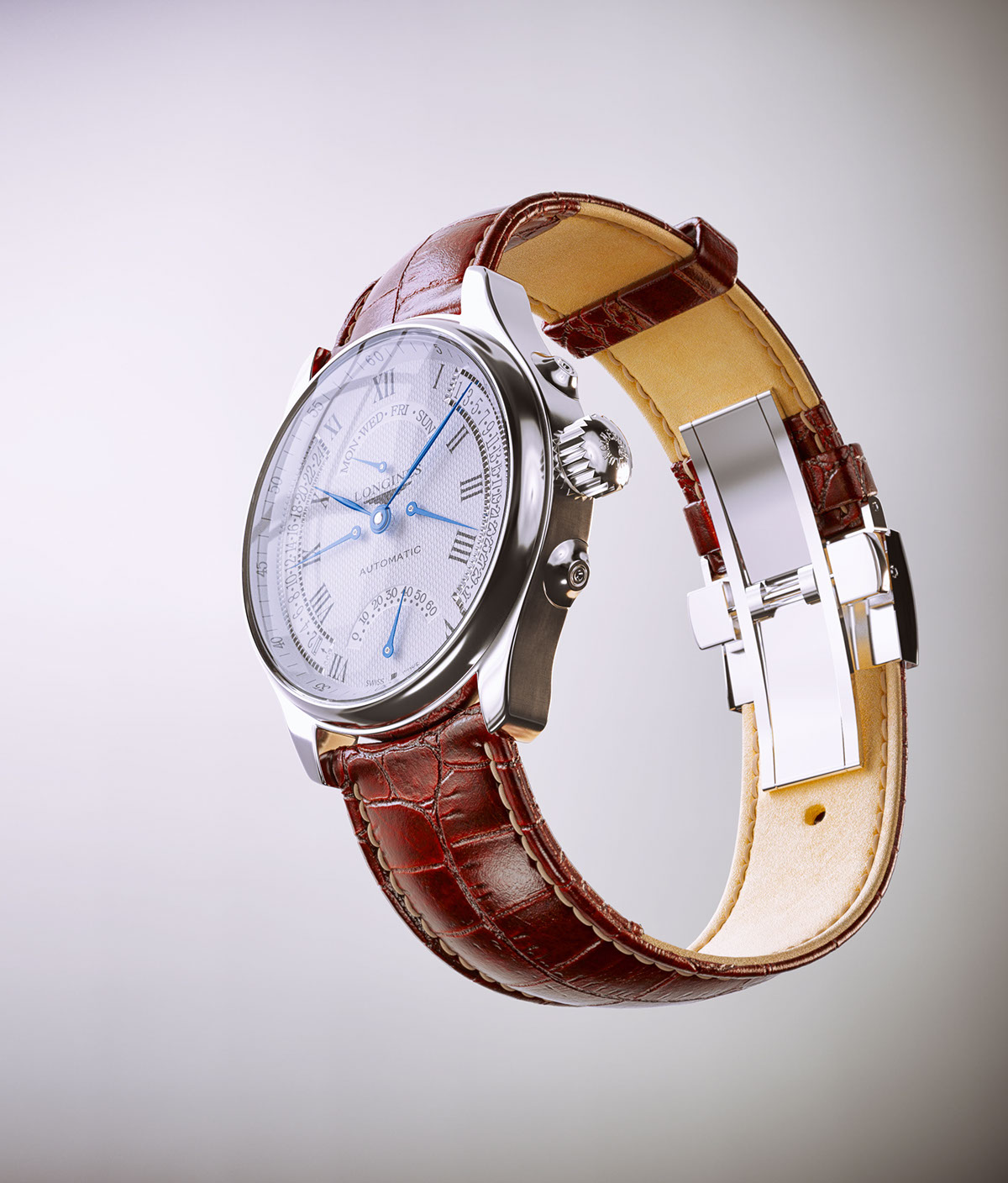 Wrist watch，Wristwatch，Model，Retro，brown，