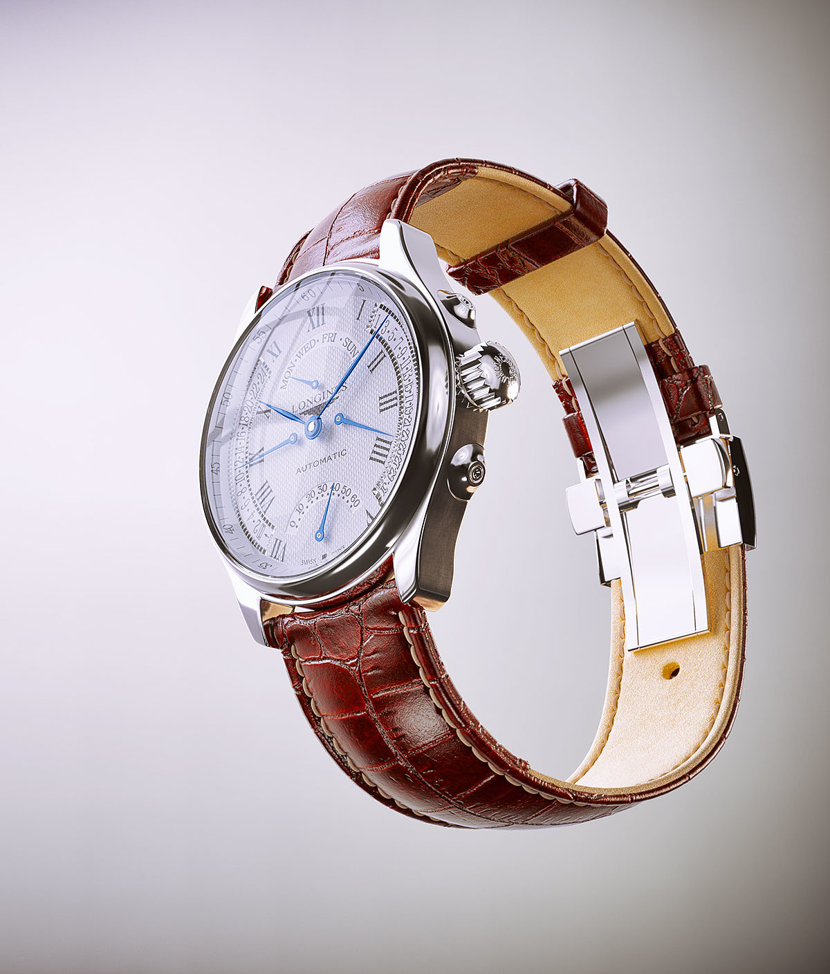 Wrist watch，Wristwatch，Model，Retro，brown，