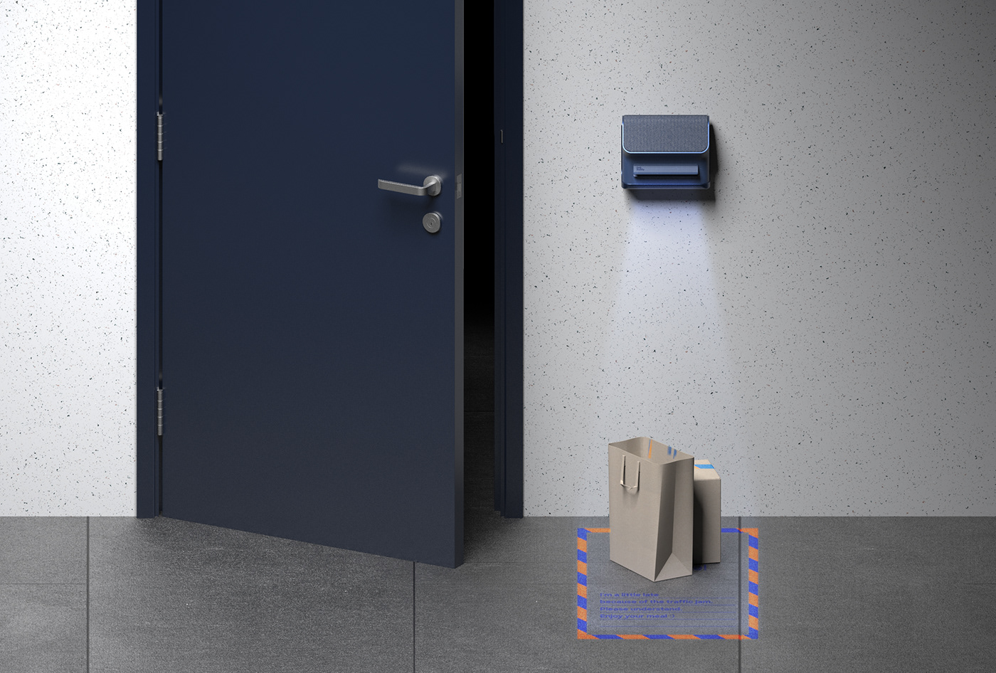 DeliBuddy，Digital，Electronics，Interaction design，