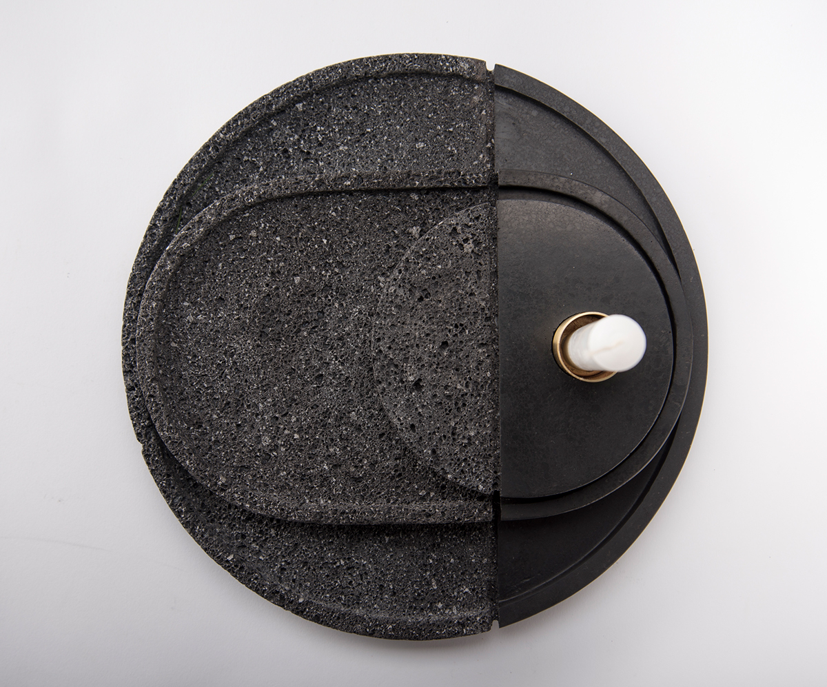 Candlestick，bionics，black，Home Furnishing，