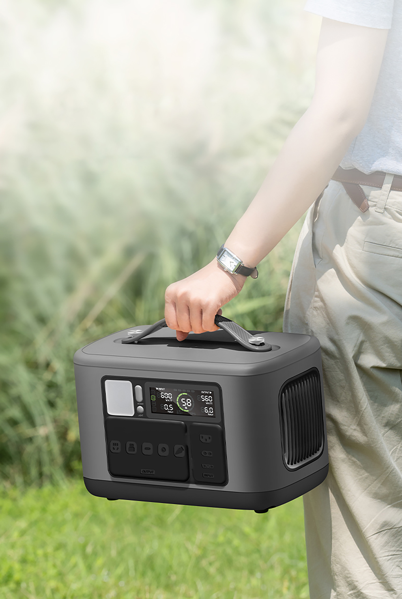 product design，industrial design，Appearance design，Outdoor power supply，portable source，Morgan Design，