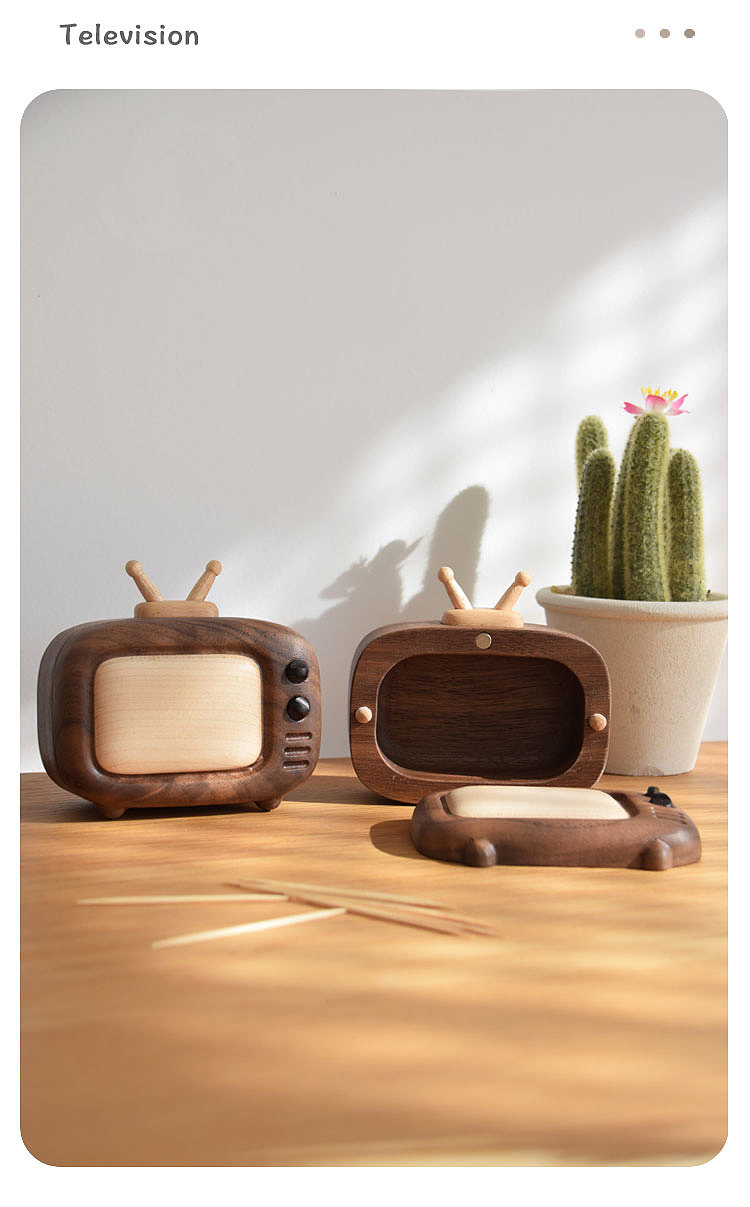 Original design，Retro Design ，Retro TV，solid wood，