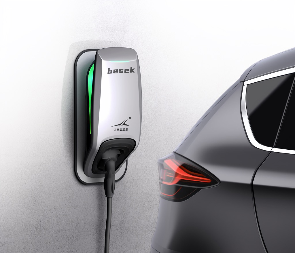 Charging pile，Automobile charging pile，Charging gun，Besek design，