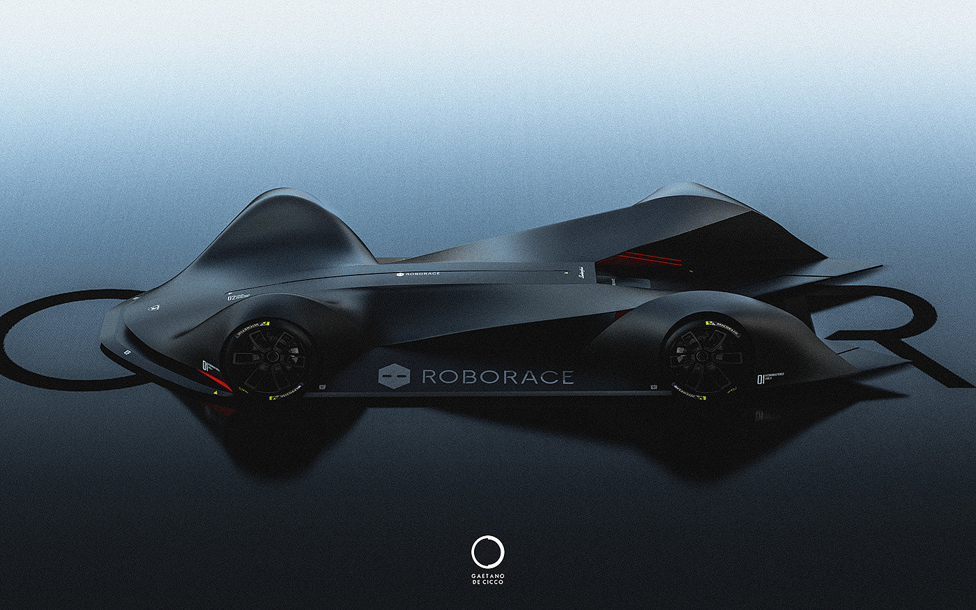 Lamborghini，Roborace，conceptual design，vehicle，