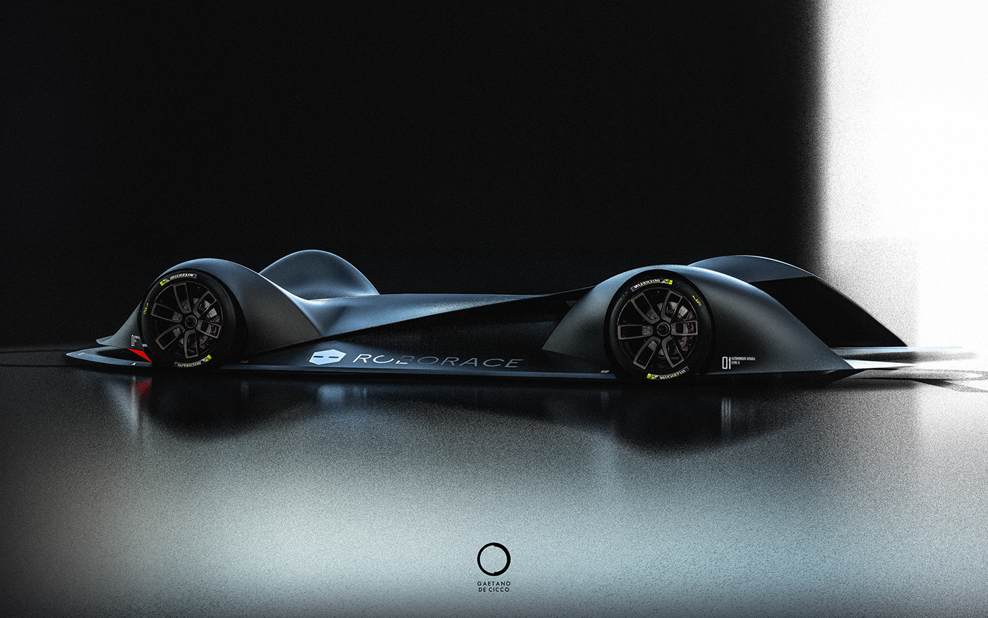 Lamborghini，Roborace，conceptual design，vehicle，