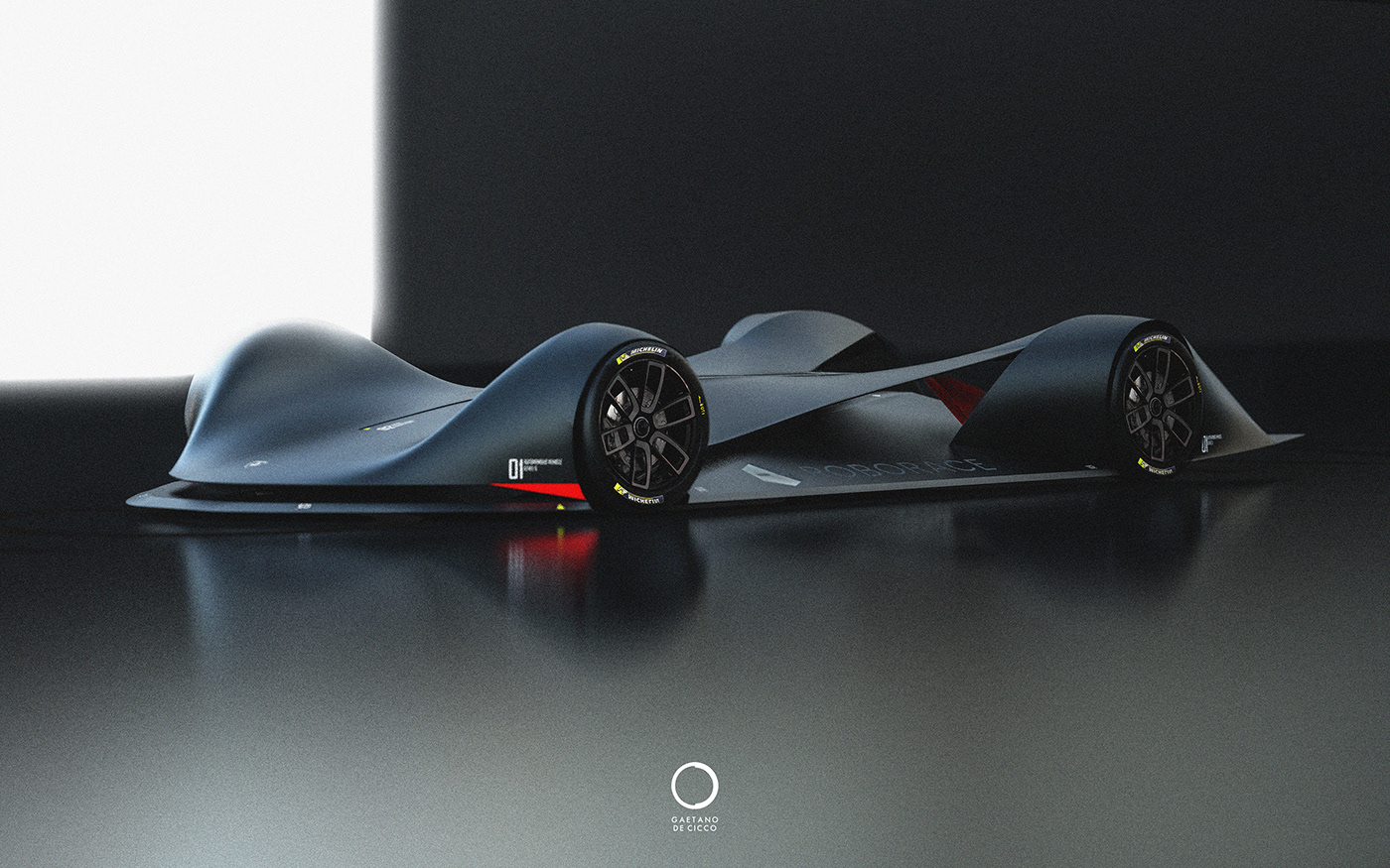Lamborghini，Roborace，conceptual design，vehicle，