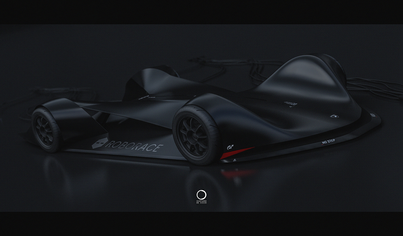 Lamborghini，Roborace，conceptual design，vehicle，