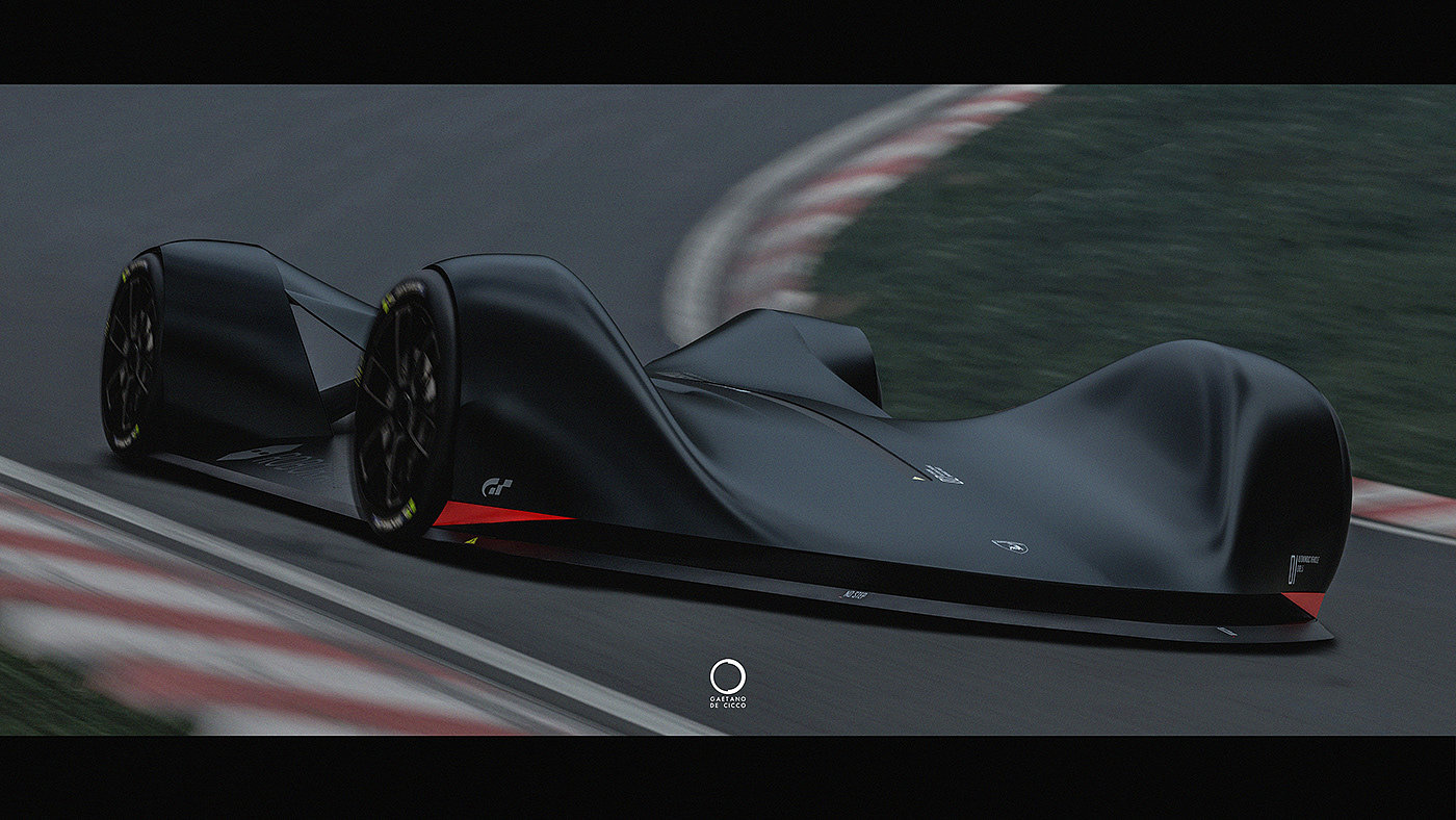 Lamborghini，Roborace，conceptual design，vehicle，