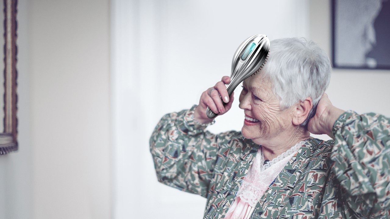 Magnetic rotation, massage, negative ion, red light，