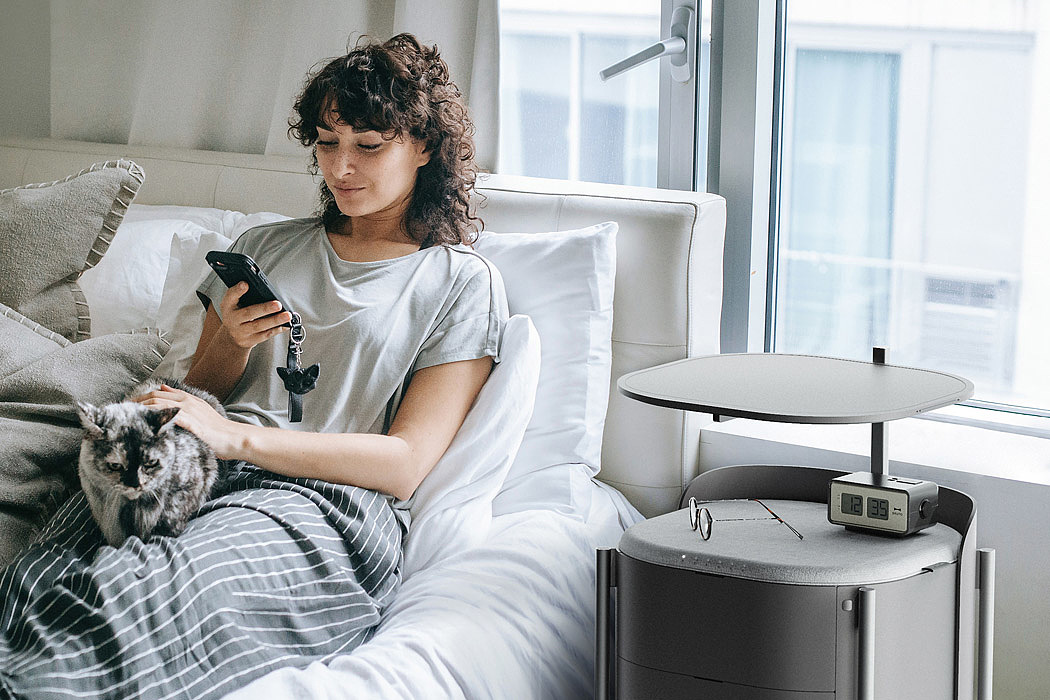 bedside cupboard，Snoze，Wireless charging，furniture，