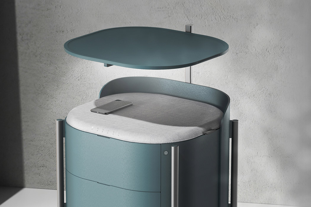 bedside cupboard，Snoze，Wireless charging，furniture，