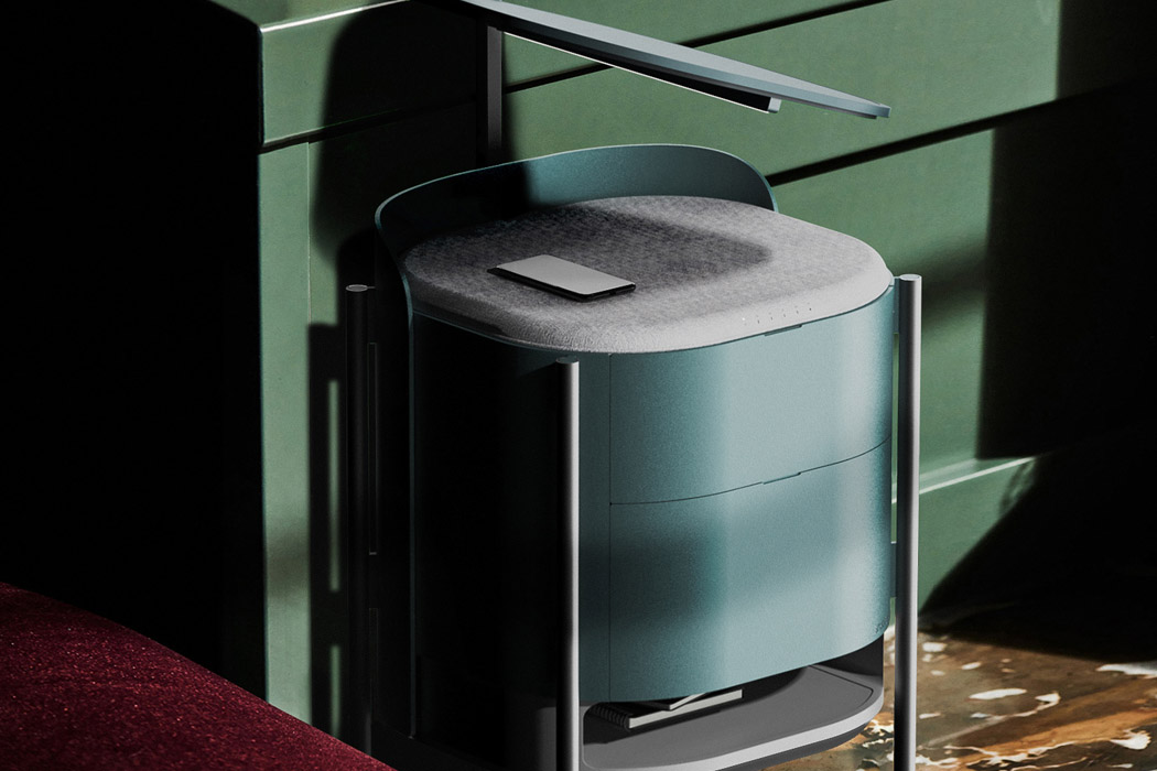 bedside cupboard，Snoze，Wireless charging，furniture，